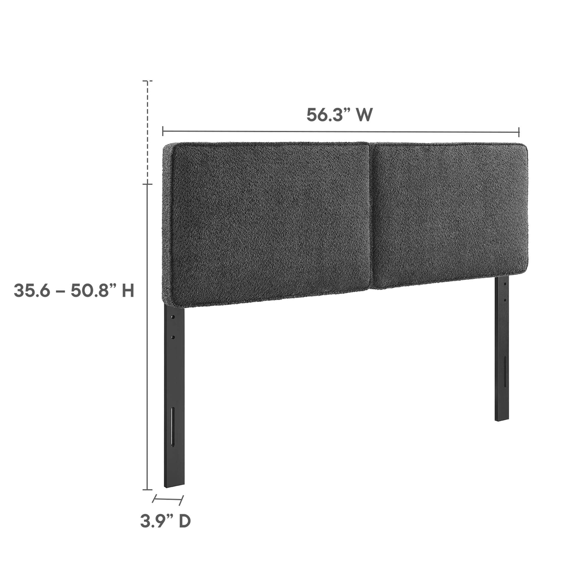 Lindee Boucle Fabric Full Headboard by Modway - Best Buy Furniture
