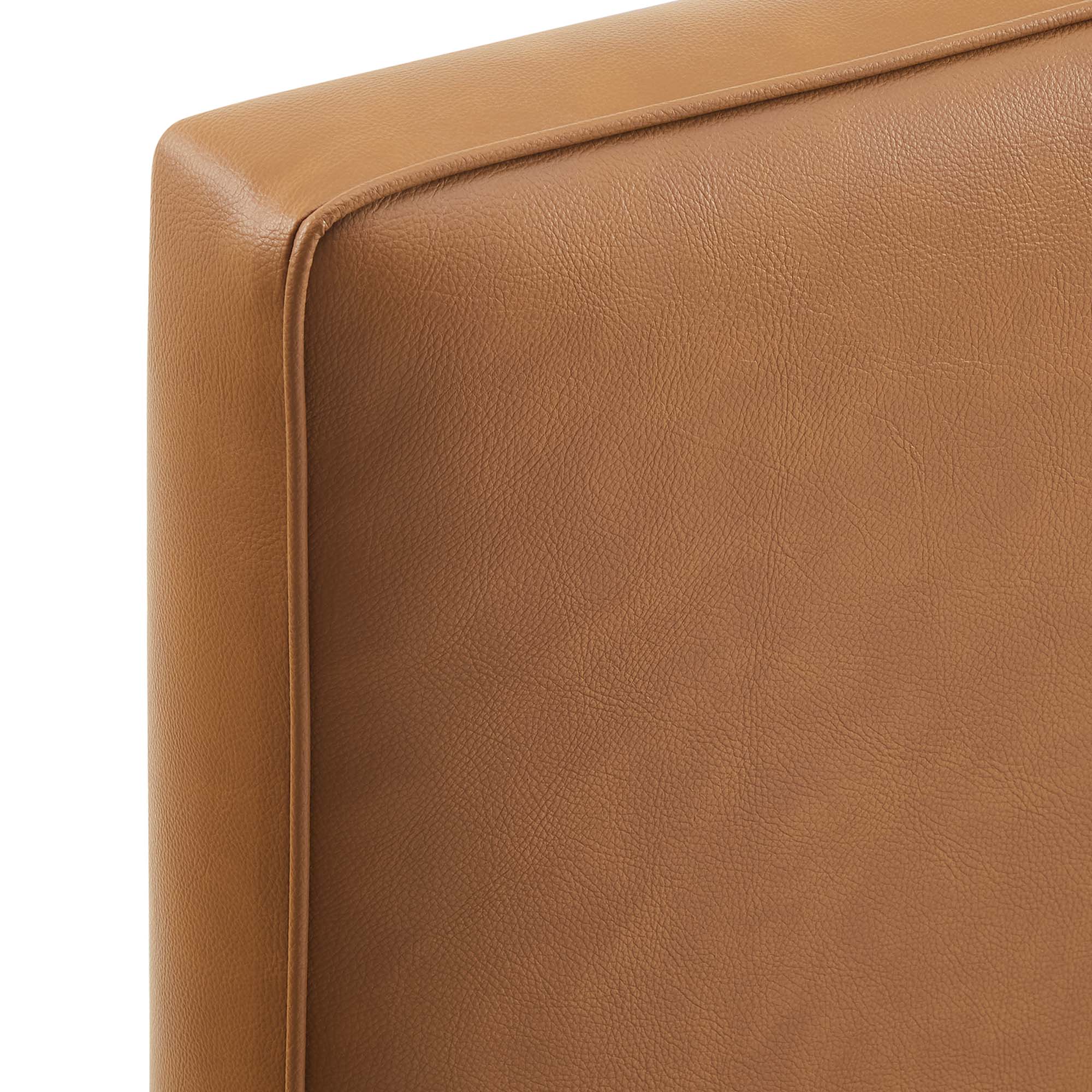 Lindee Vegan Leather King Headboard by Modway - Best Buy Furniture