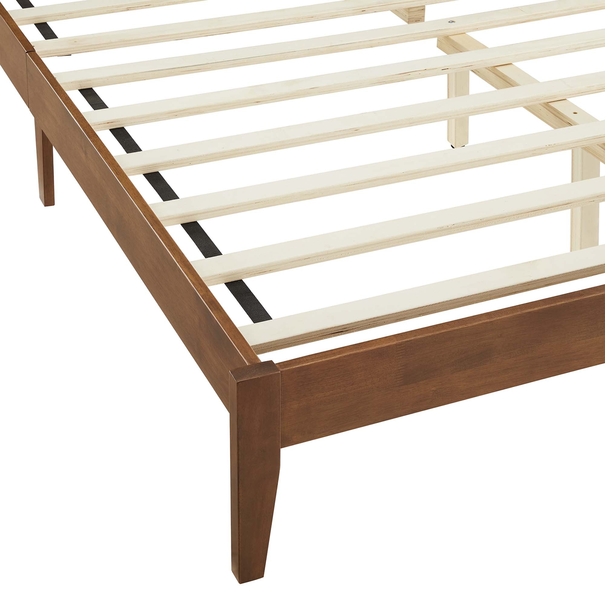 Sirocco Rattan and Wood King Platform Bed by Modway - Best Buy Furniture
