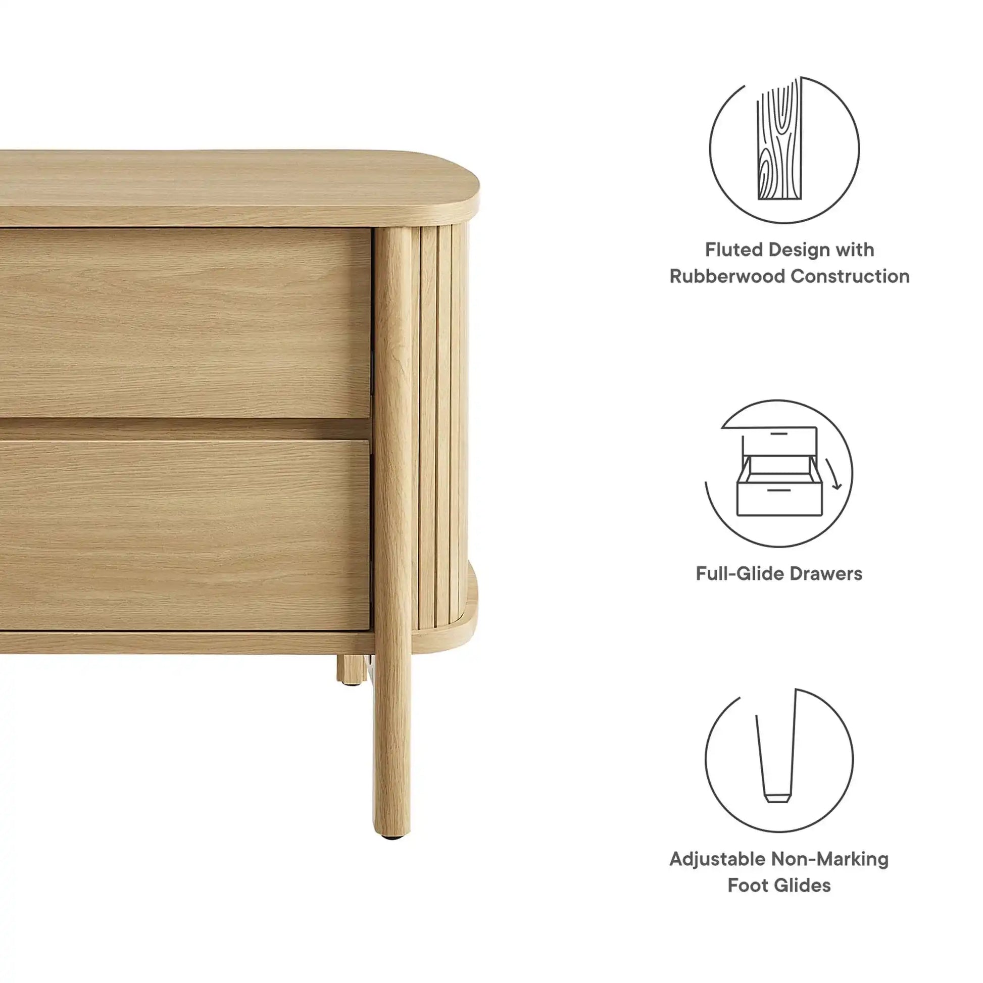 Cadence 2-Drawer Nightstand - Best Buy Furniture