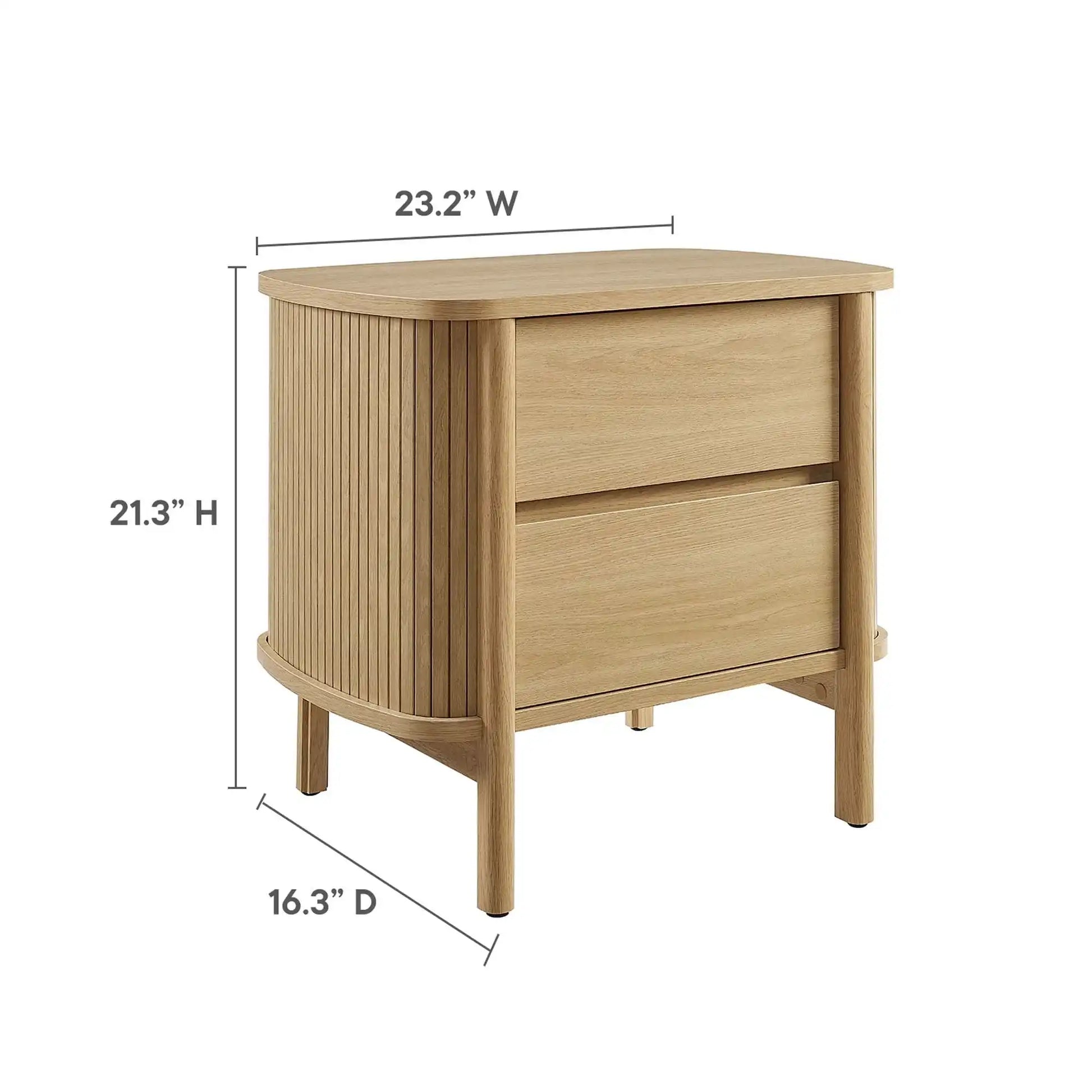 Cadence 2-Drawer Nightstand - Best Buy Furniture