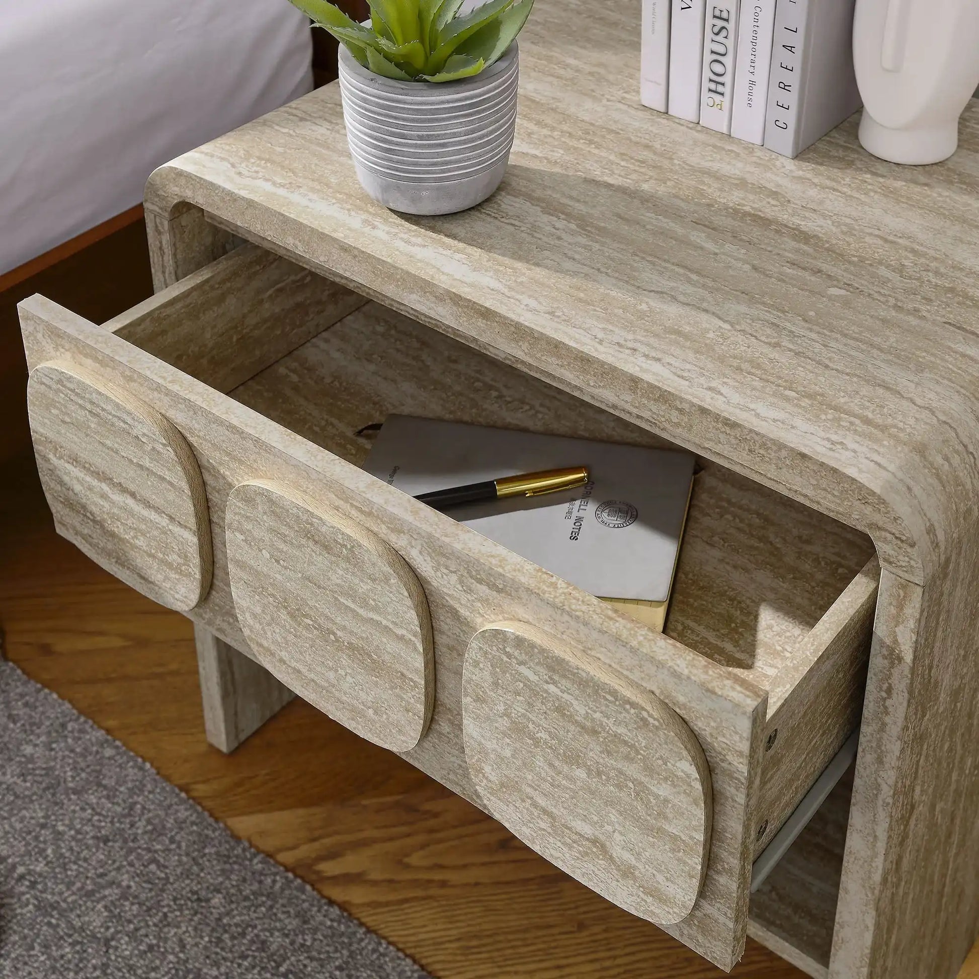 Toscana 1-Drawer Nightstand - Best Buy Furniture