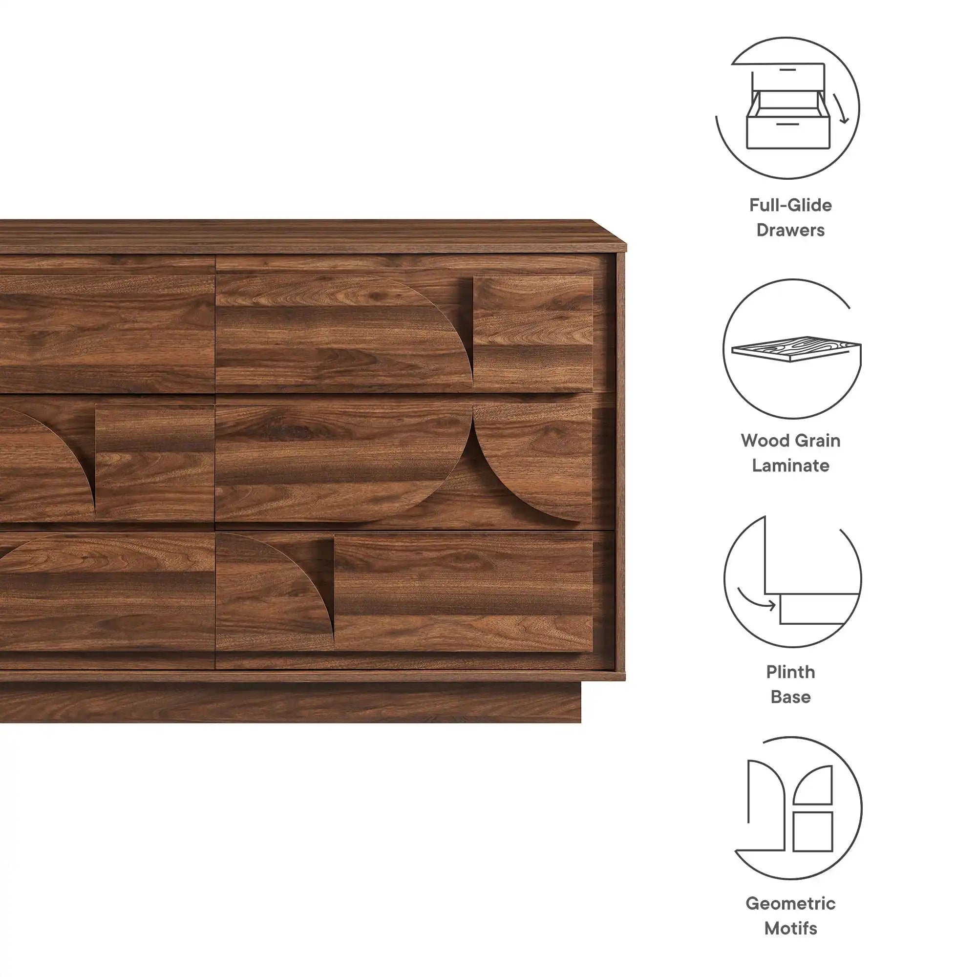 Bulwark 6-Drawer Dresser - Best Buy Furniture