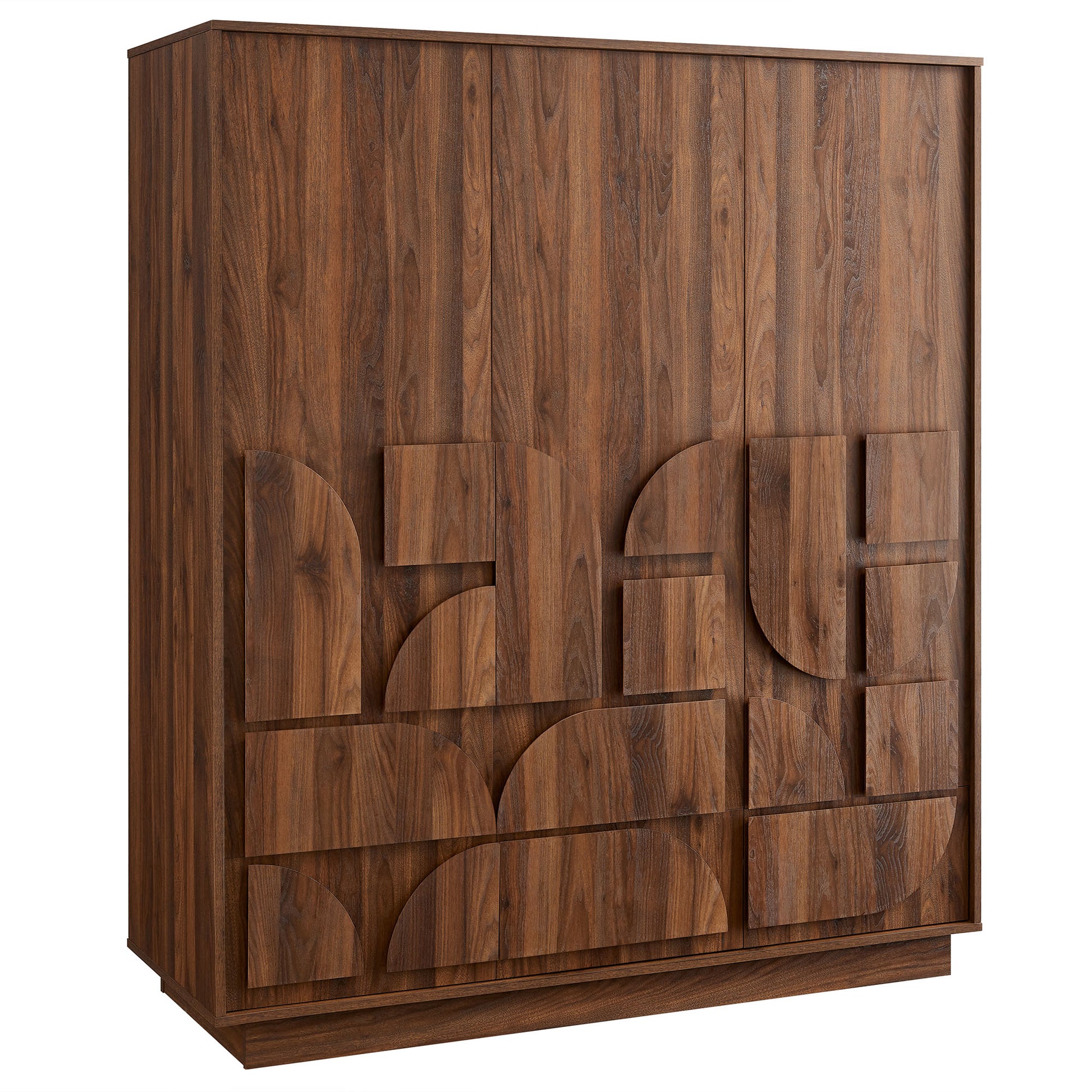 Bulwark 3-Door Wardrobe Closet by Modway - Best Buy Furniture