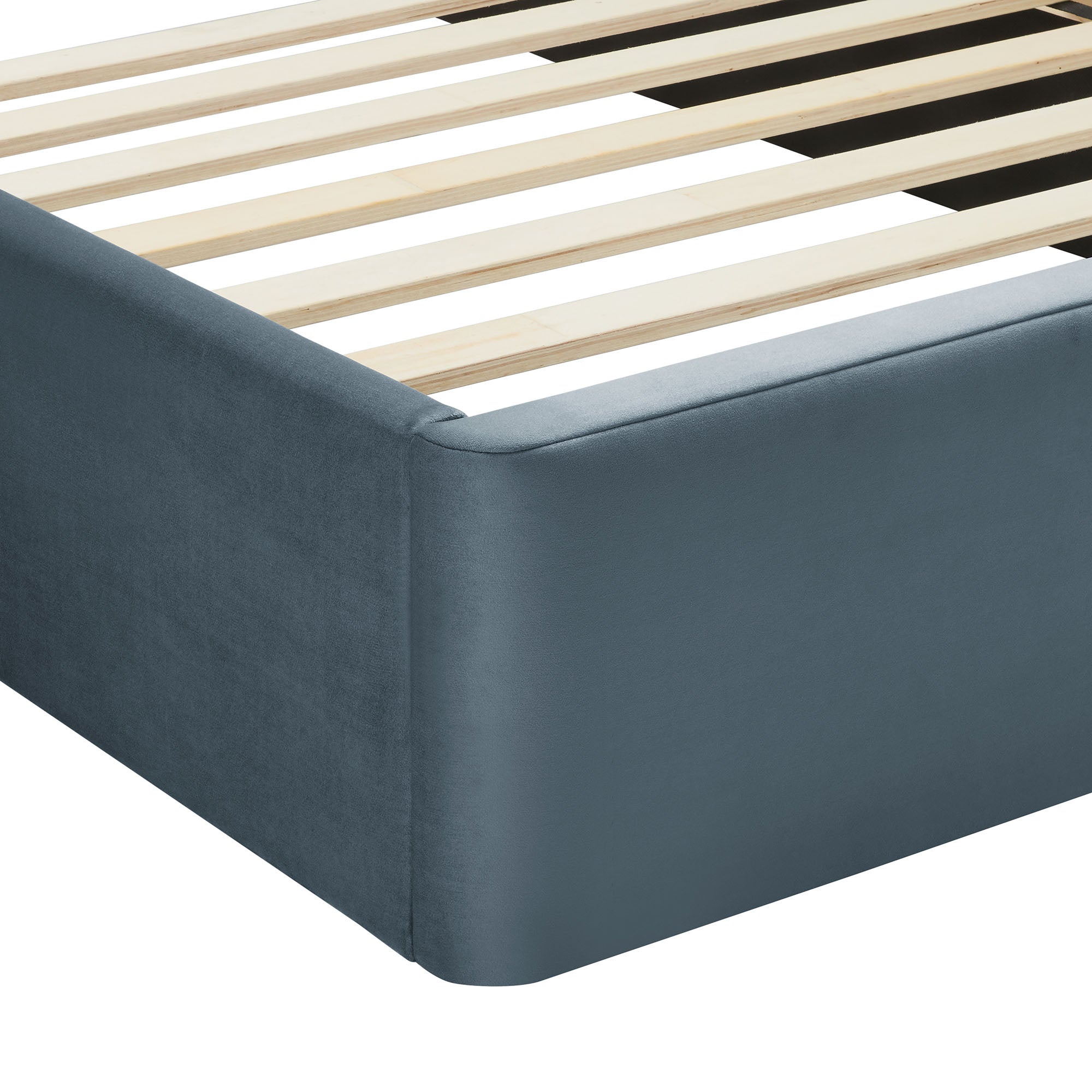 Solana Arched Performance Velvet Twin Platform Bed by Modway - Best Buy Furniture