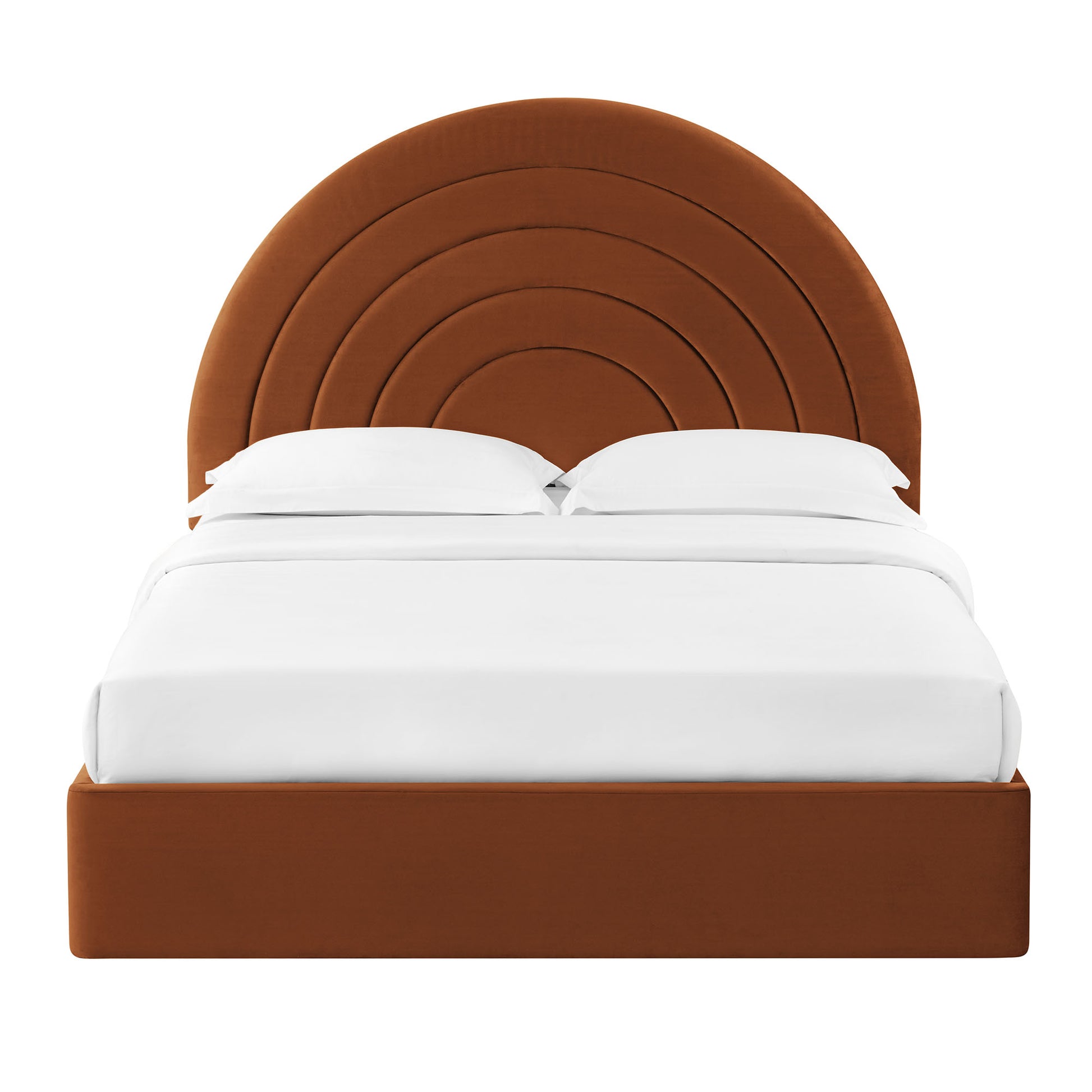 Solana Arched Performance Velvet King Platform Bed by Modway - Best Buy Furniture