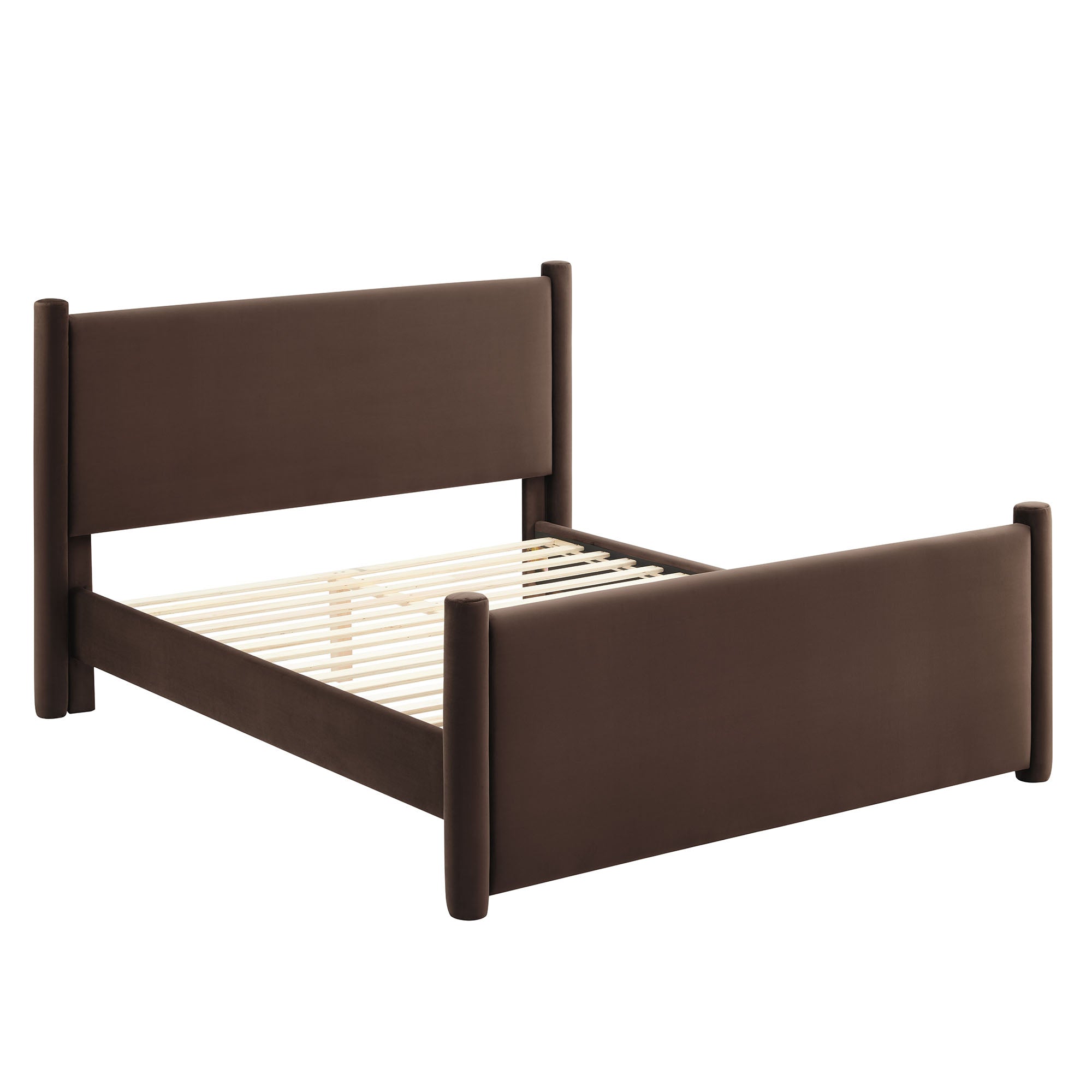 Rael Performance Velvet Full Platform Bed by Modway - Best Buy Furniture