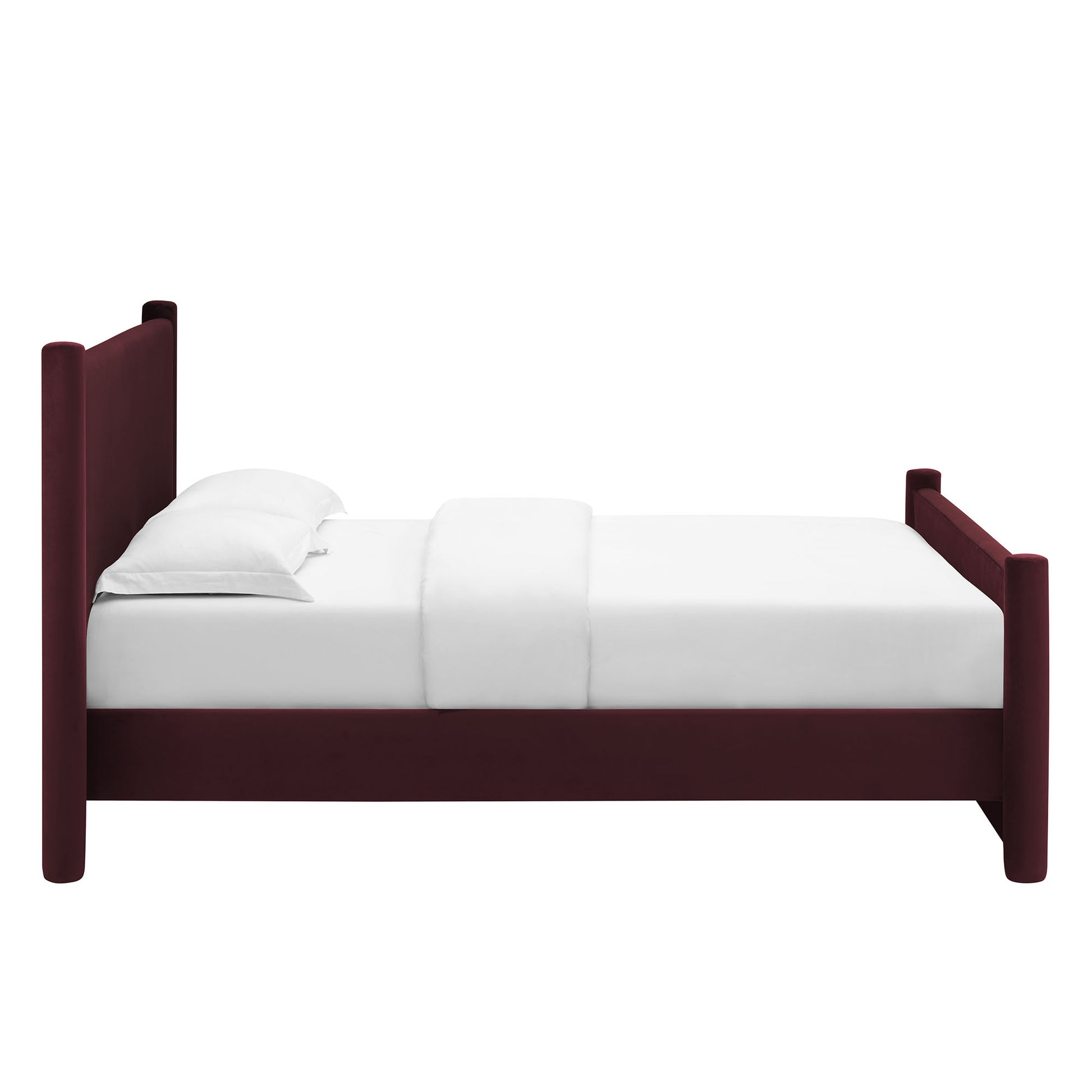 Rael Performance Velvet Full Platform Bed by Modway - Best Buy Furniture