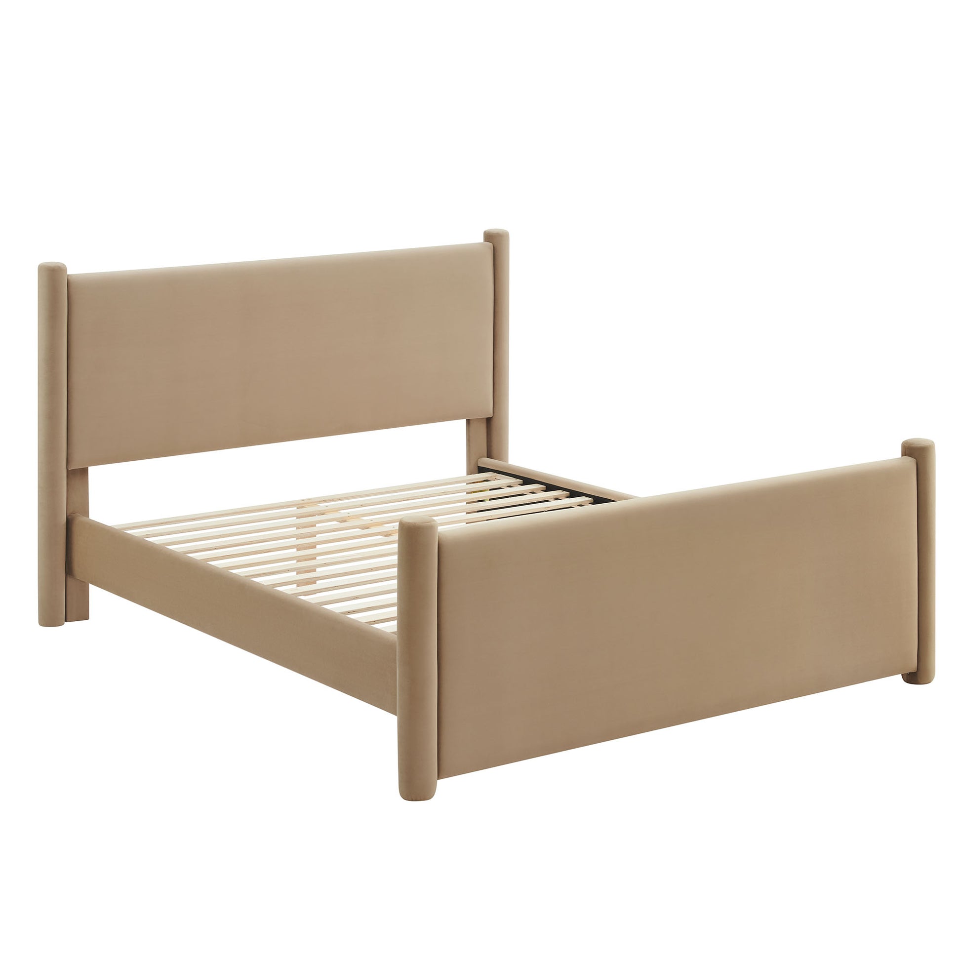 Rael Performance Velvet Full Platform Bed by Modway - Best Buy Furniture