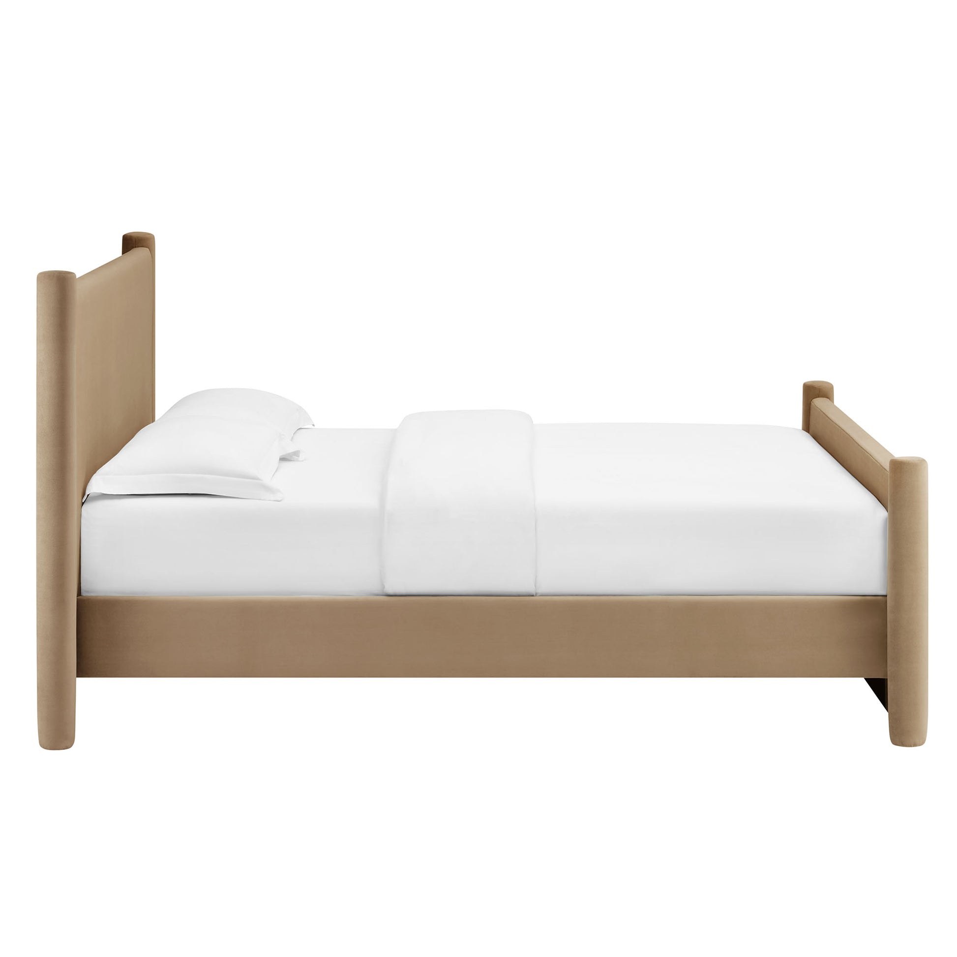 Rael Performance Velvet Full Platform Bed by Modway - Best Buy Furniture