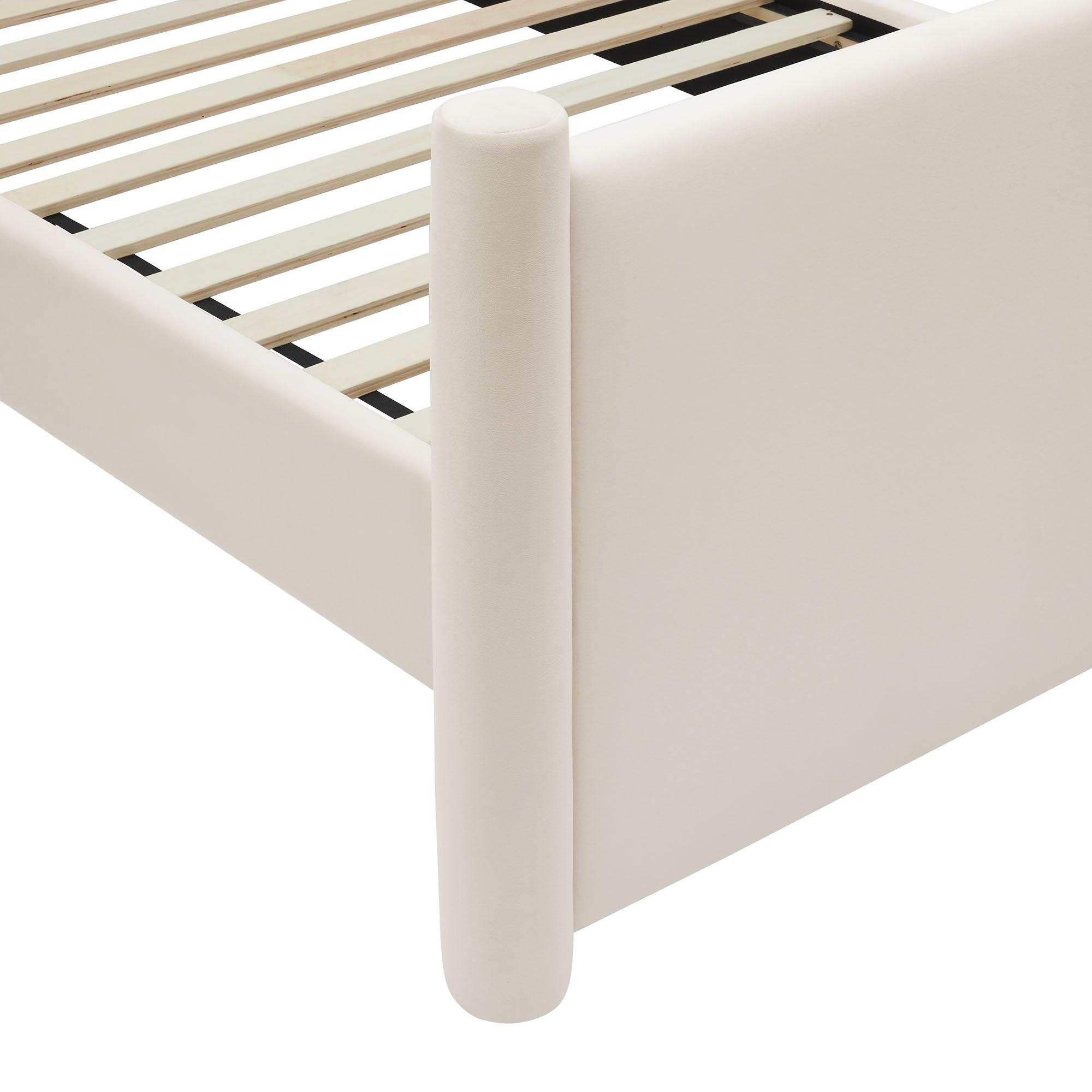 Rael Performance Velvet Queen Platform Bed by Modway - Best Buy Furniture