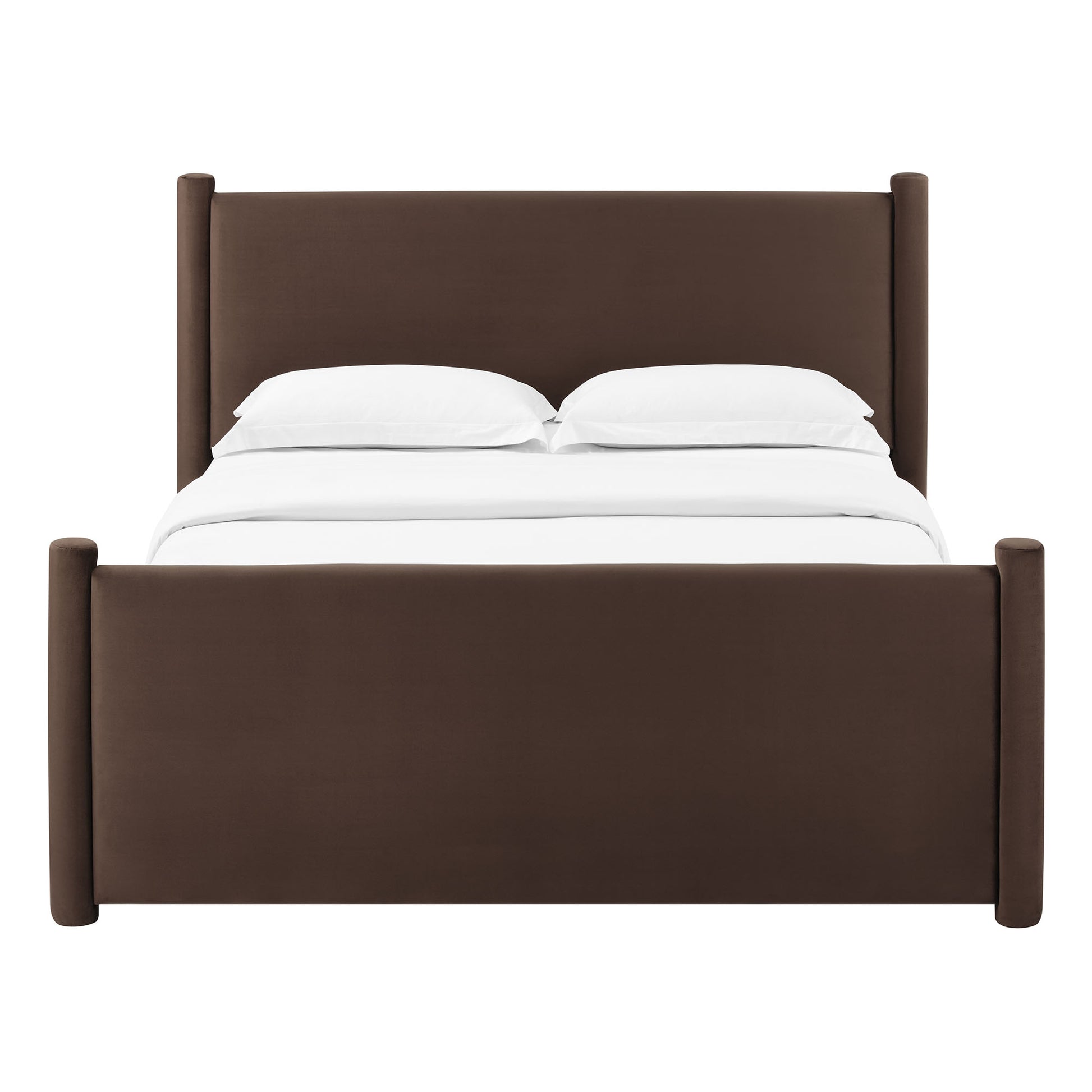 Rael Performance Velvet Queen Platform Bed by Modway - Best Buy Furniture