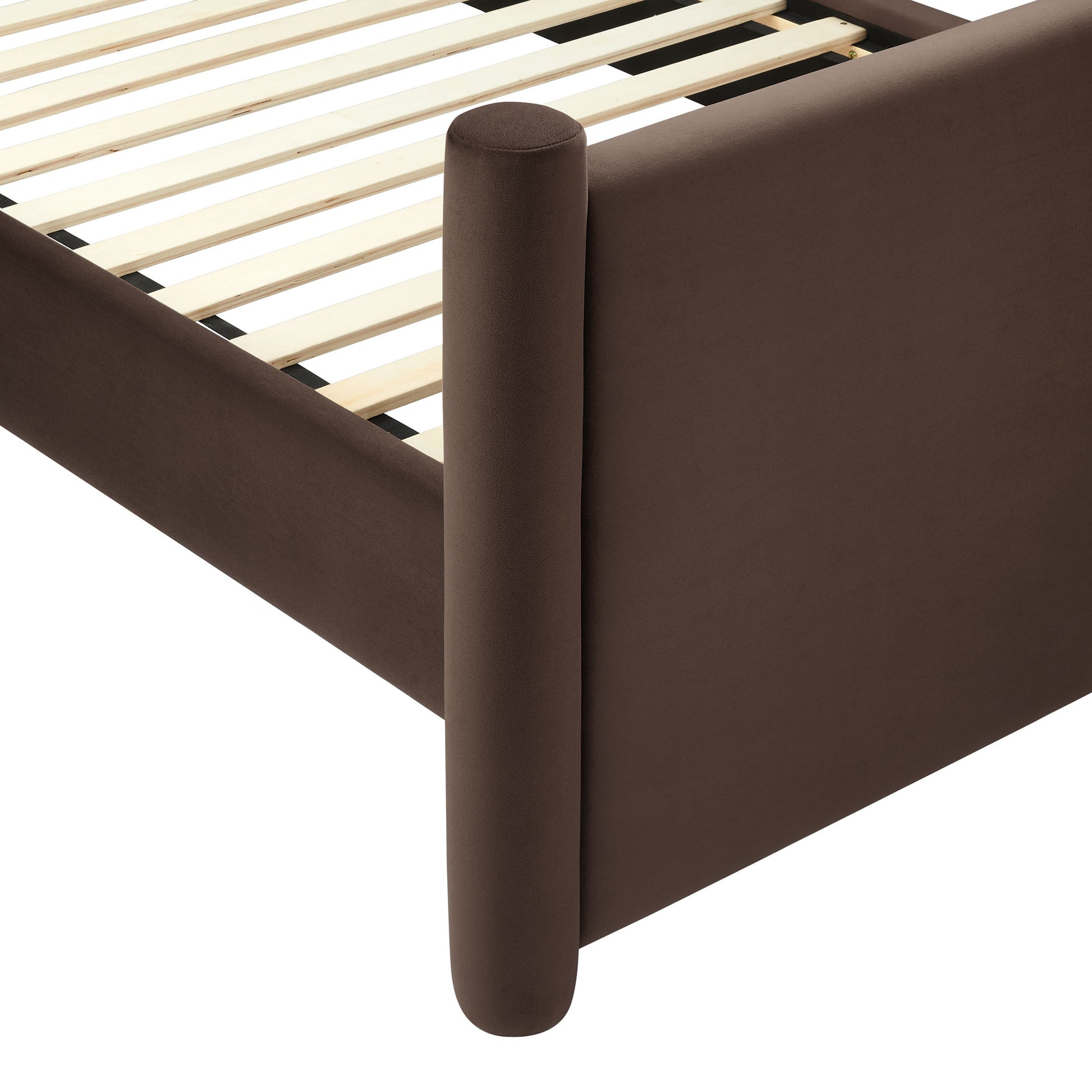 Rael Performance Velvet Queen Platform Bed by Modway - Best Buy Furniture