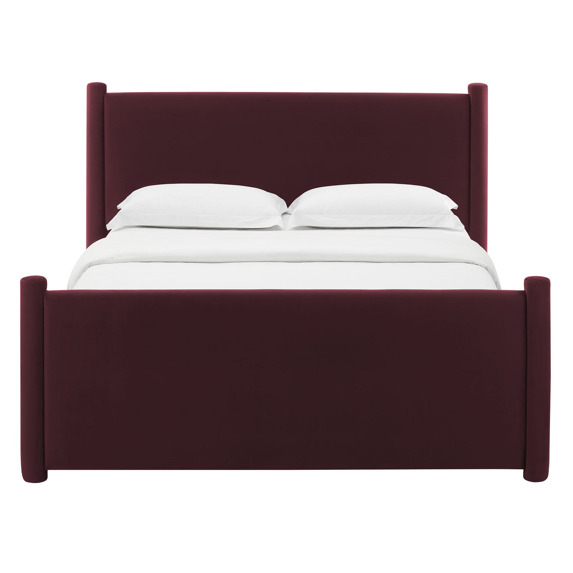 Rael Performance Velvet Queen Platform Bed by Modway - Best Buy Furniture
