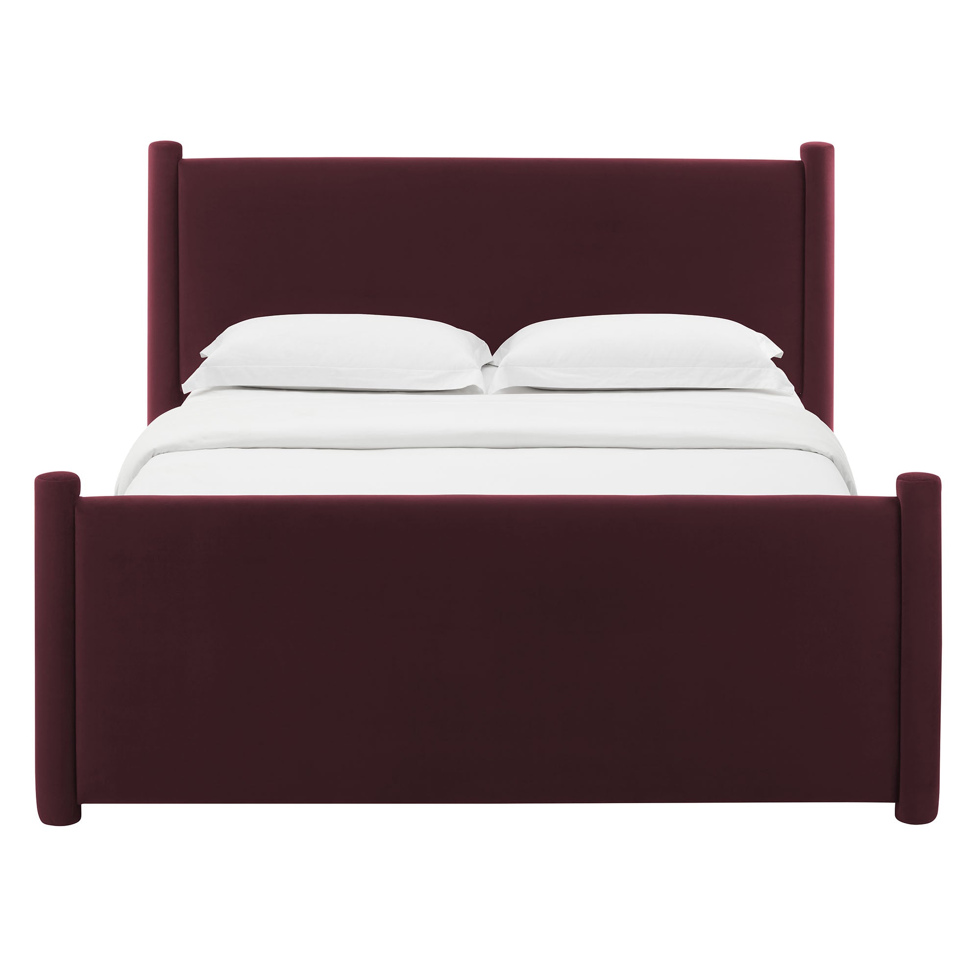 Rael Performance Velvet Queen Platform Bed by Modway - Best Buy Furniture