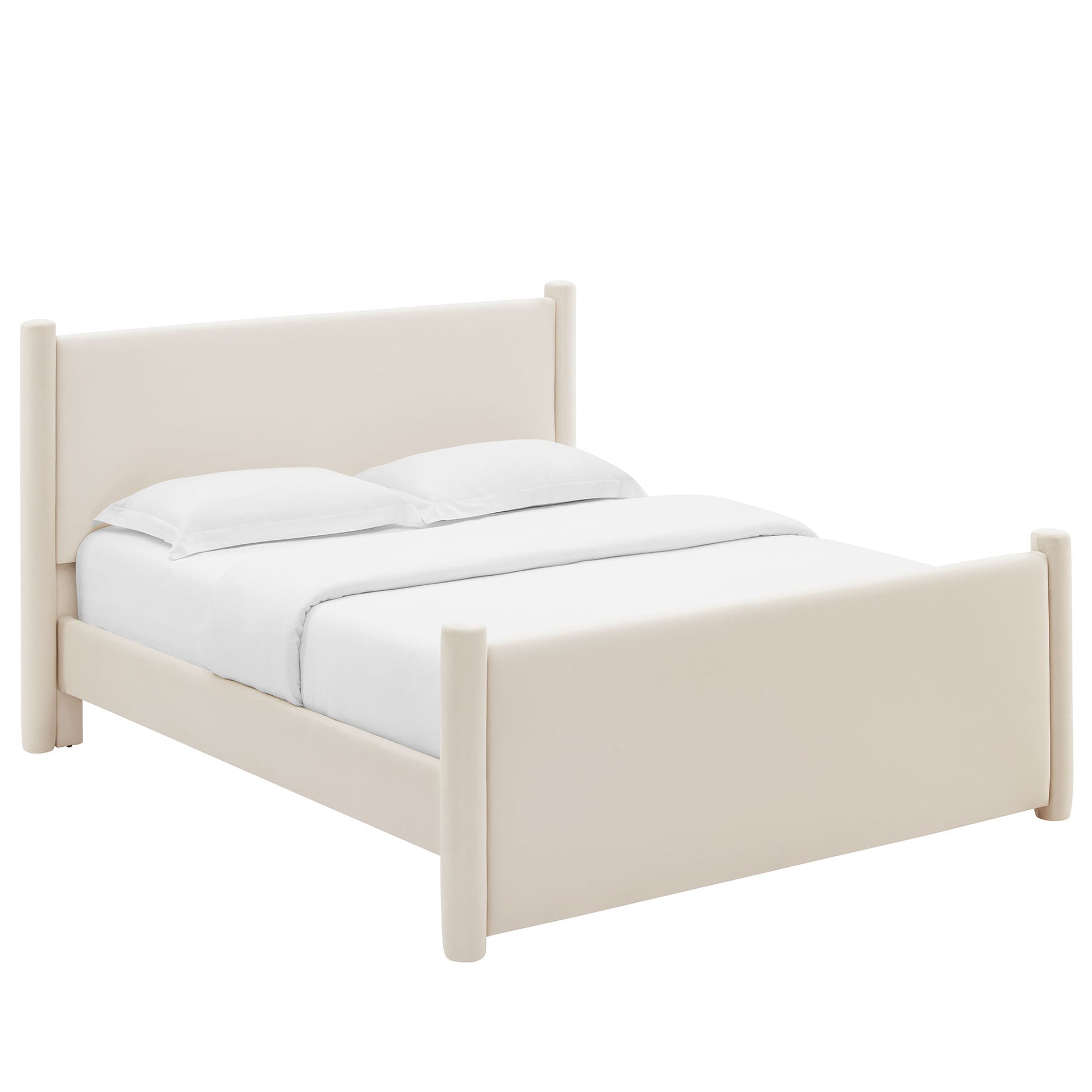 Rael Performance Velvet King Platform Bed by Modway - Best Buy Furniture