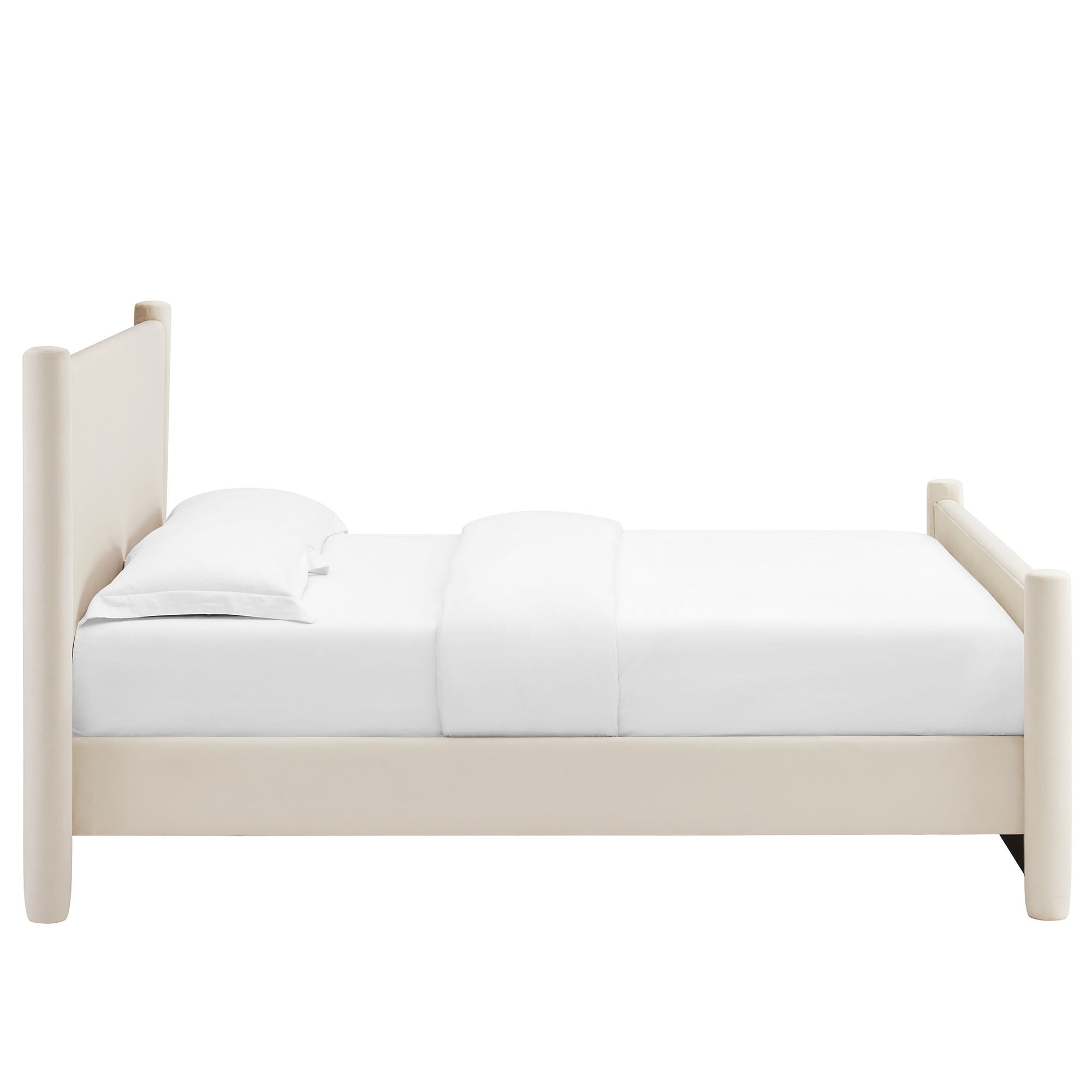 Rael Performance Velvet King Platform Bed by Modway - Best Buy Furniture