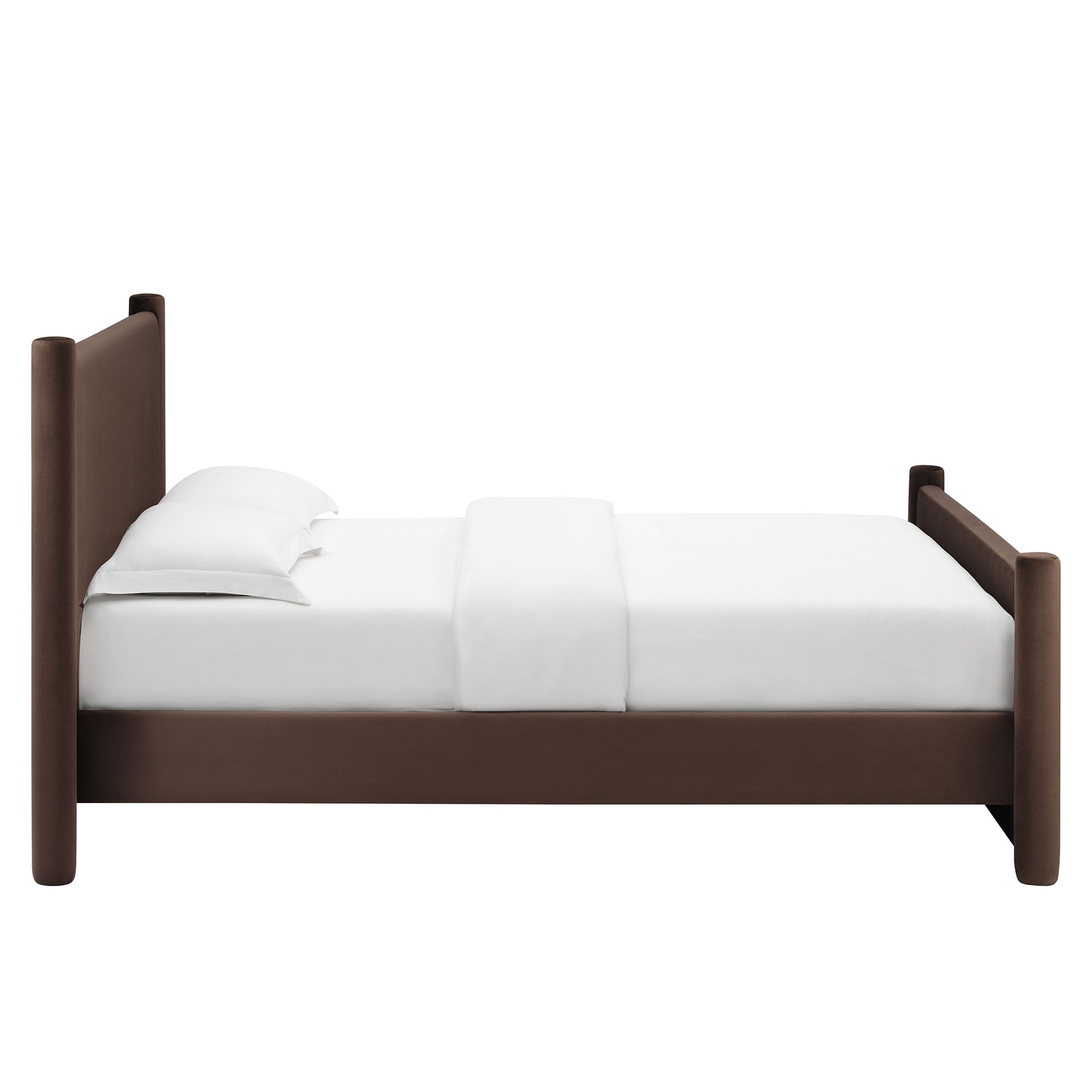 Rael Performance Velvet King Platform Bed by Modway - Best Buy Furniture