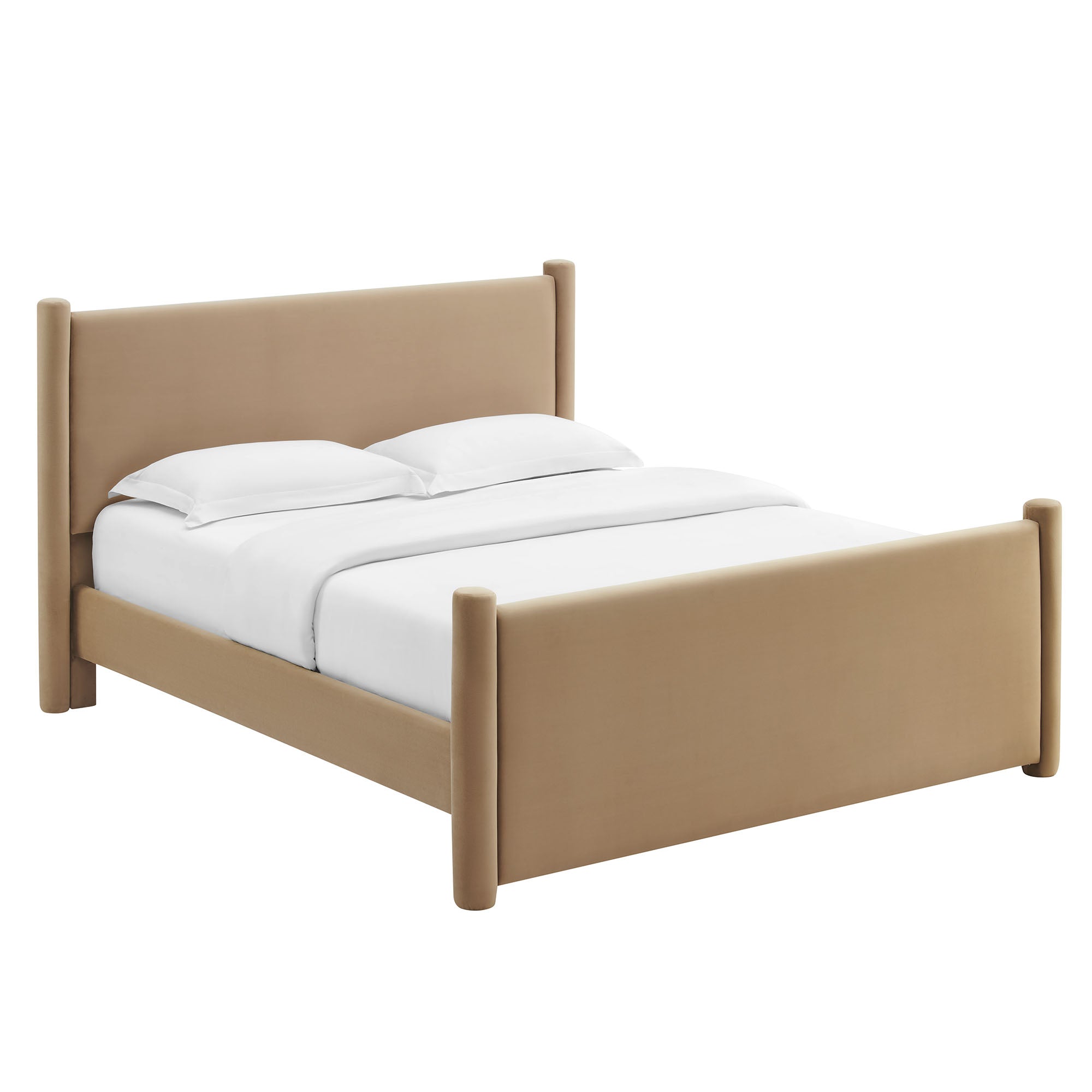 Rael Performance Velvet King Platform Bed by Modway - Best Buy Furniture