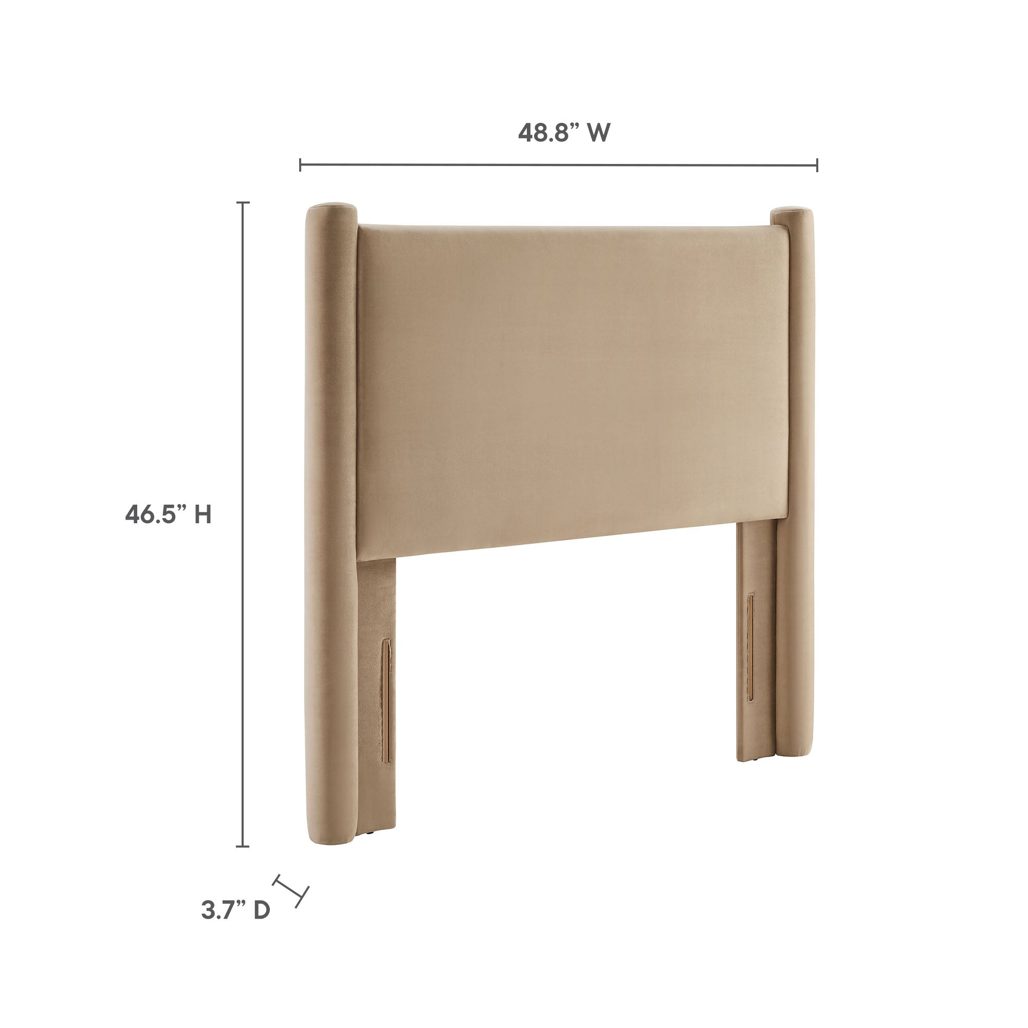 Rael Performance Velvet Twin Headboard by Modway - Best Buy Furniture