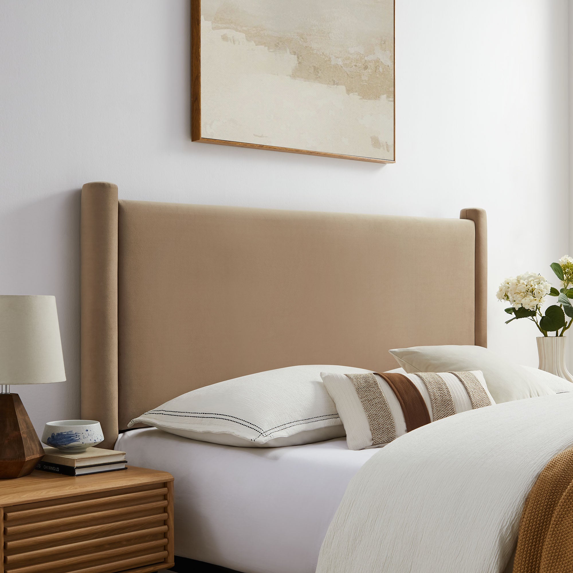 Rael Performance Velvet Full Headboard by Modway - Best Buy Furniture