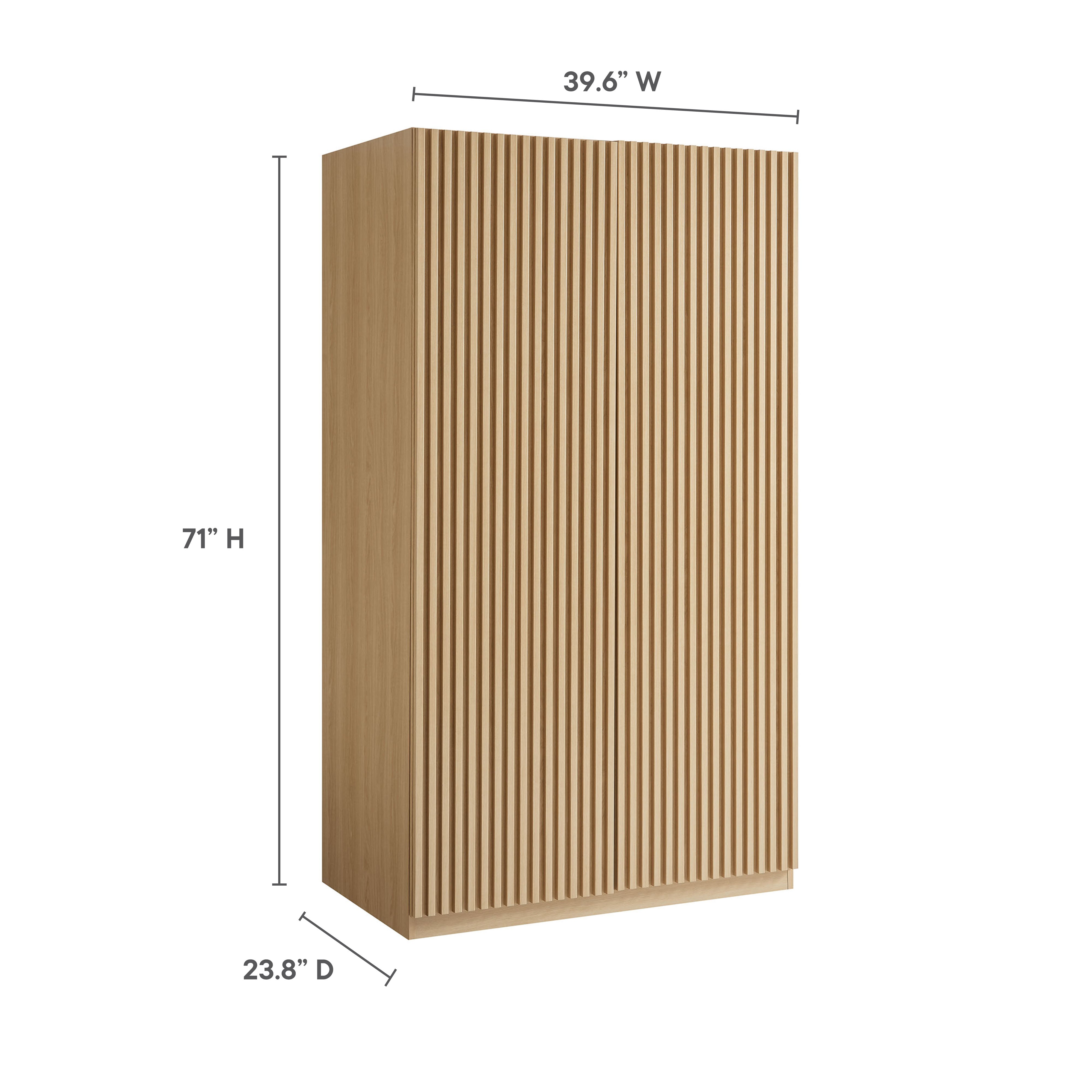 Render 2-Door Wardrobe Closet by Modway - Best Buy Furniture