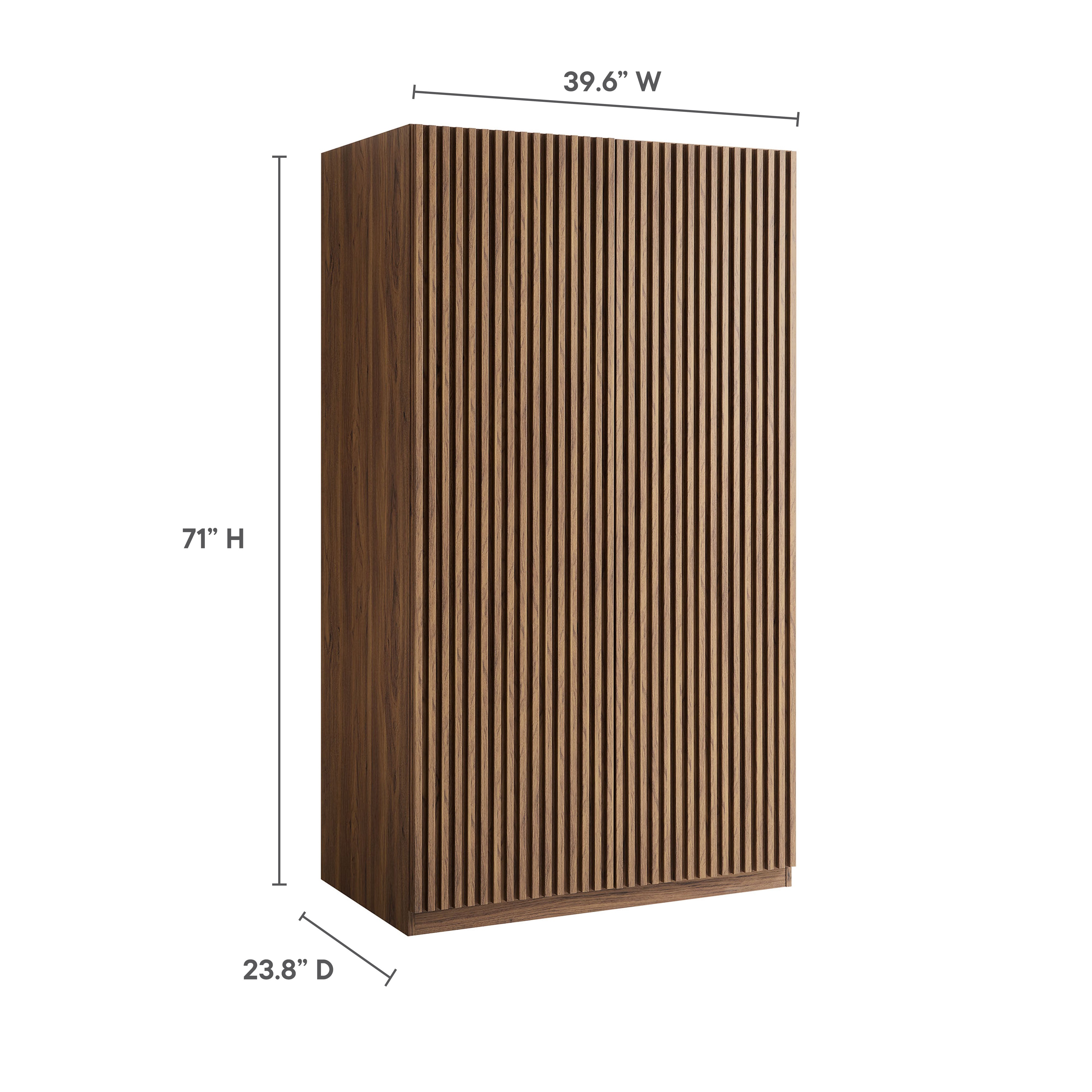 Render 2-Door Wardrobe Closet by Modway - Best Buy Furniture