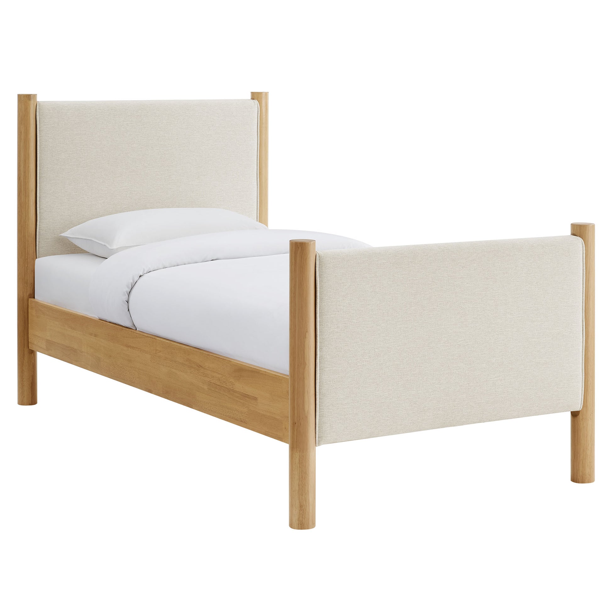 Maven Twin Size Fabric Upholstered Platform Bed by Modway - Best Buy Furniture