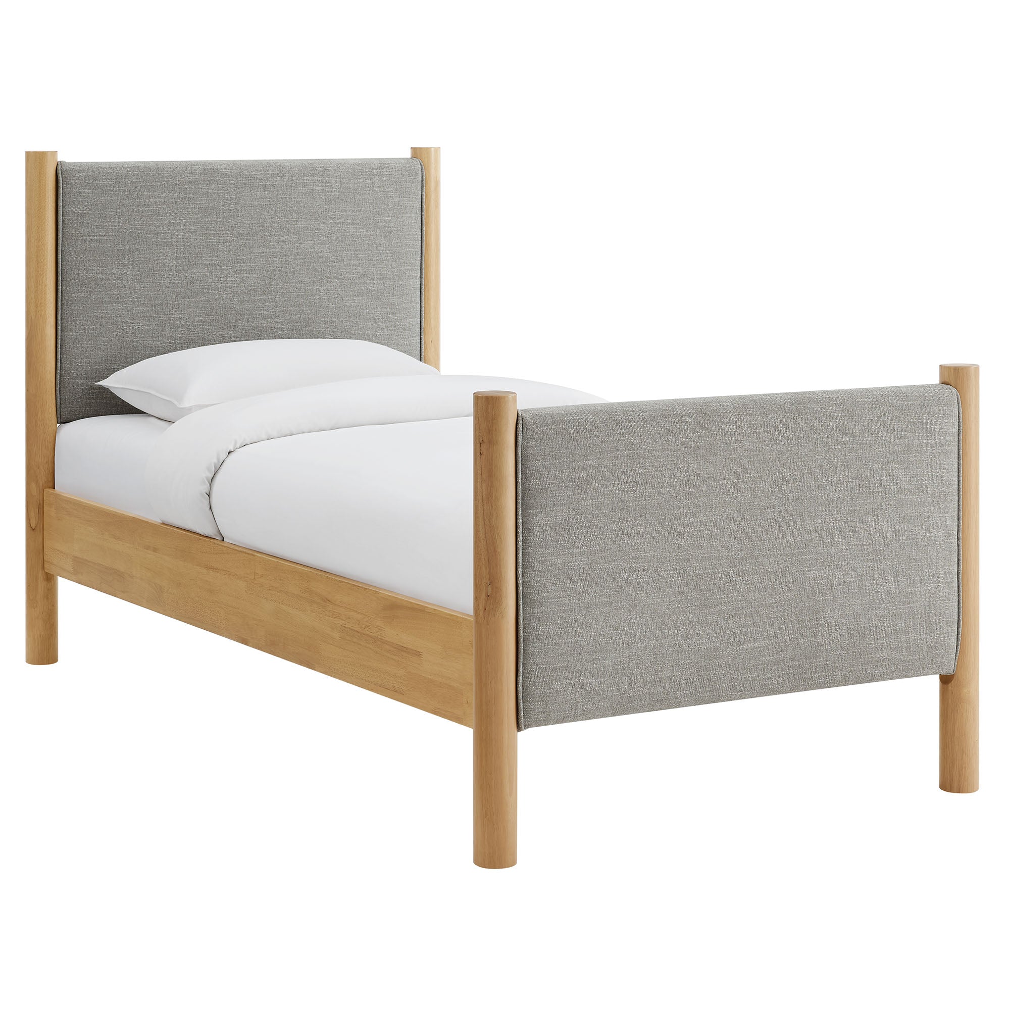 Maven Twin Size Fabric Upholstered Platform Bed by Modway - Best Buy Furniture