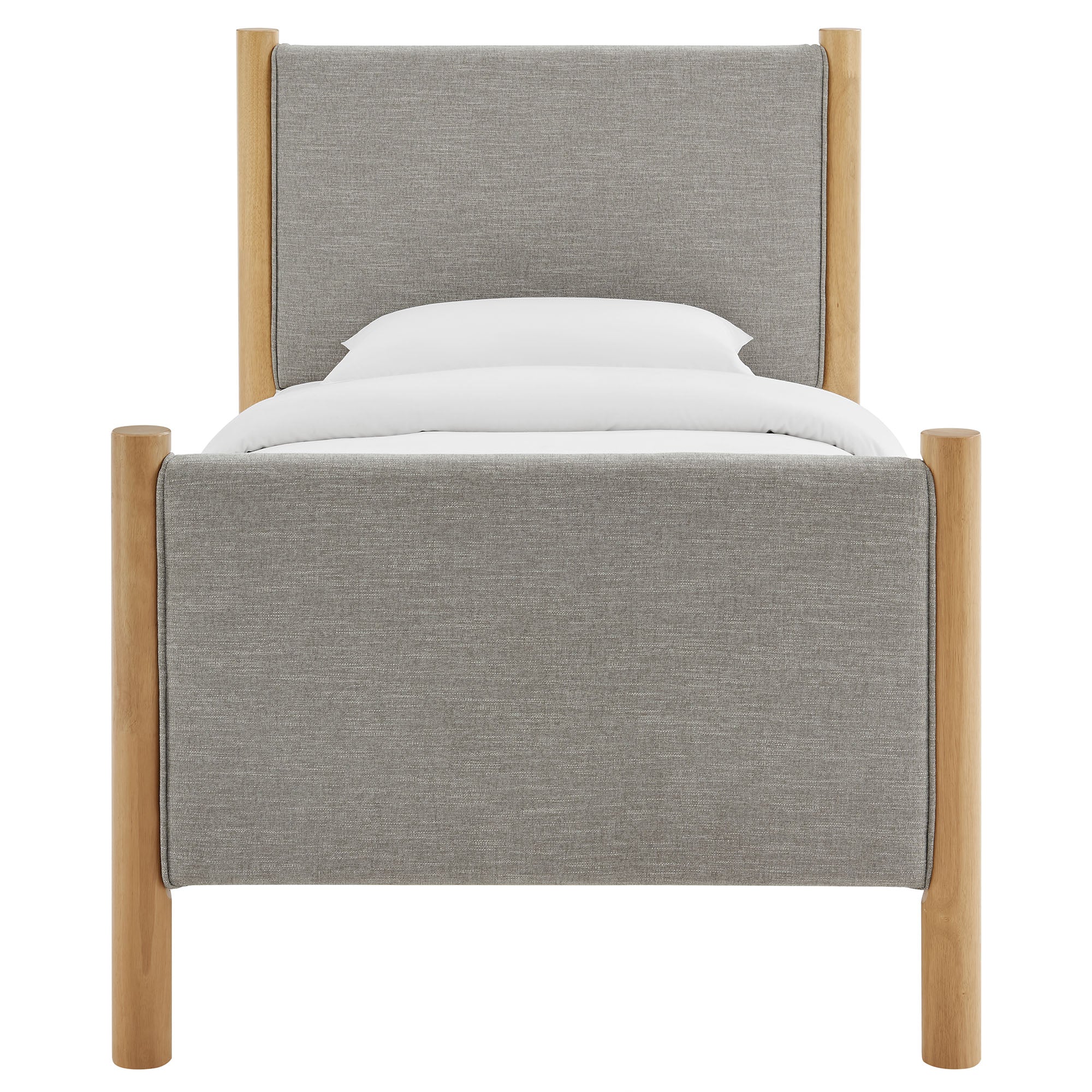 Maven Twin Size Fabric Upholstered Platform Bed by Modway - Best Buy Furniture