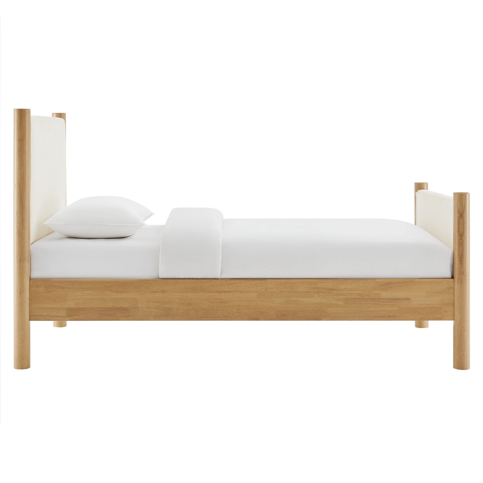 Maven Twin Size Boucle Upholstered Platform Bed by Modway - Best Buy Furniture