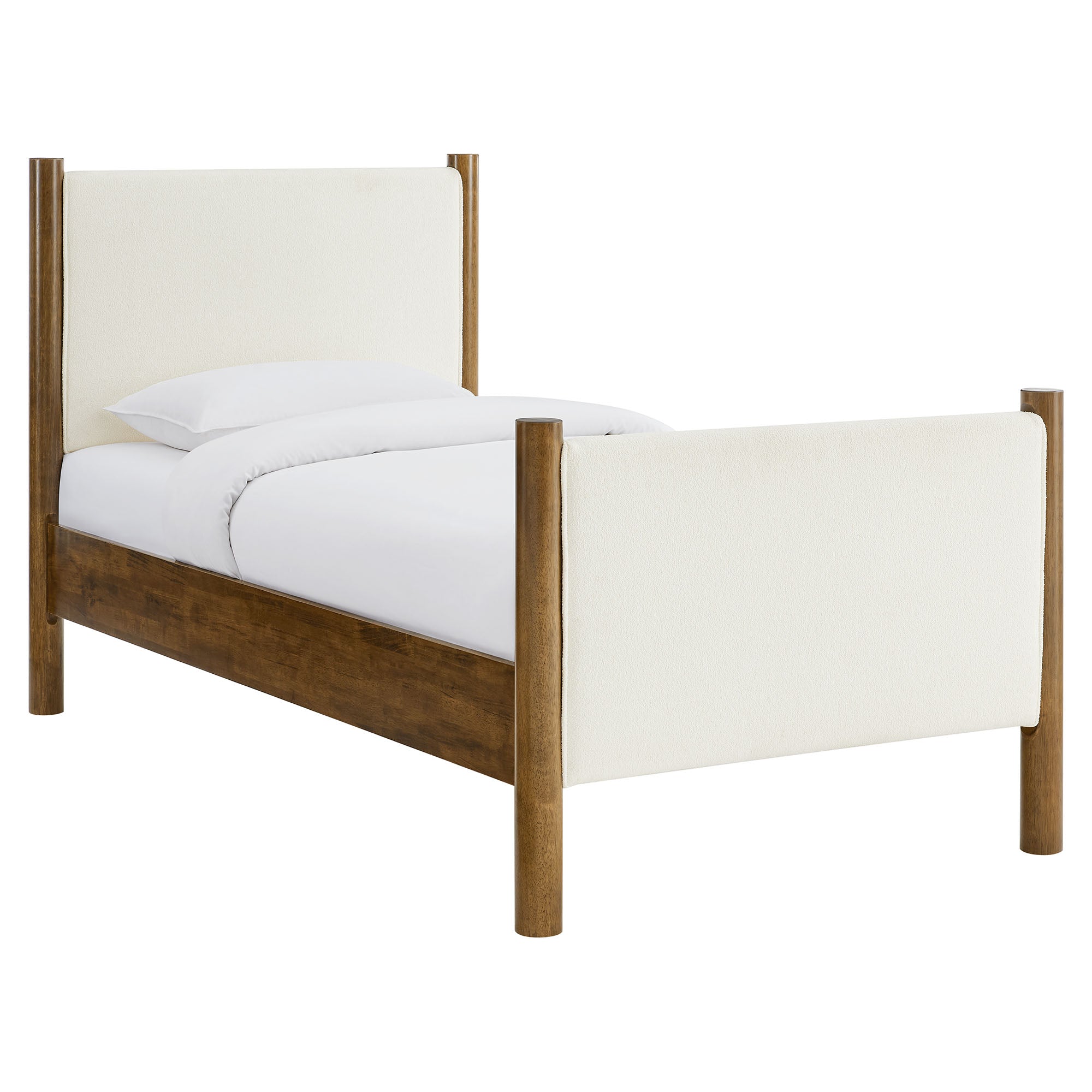 Maven Twin Size Boucle Upholstered Platform Bed by Modway - Best Buy Furniture