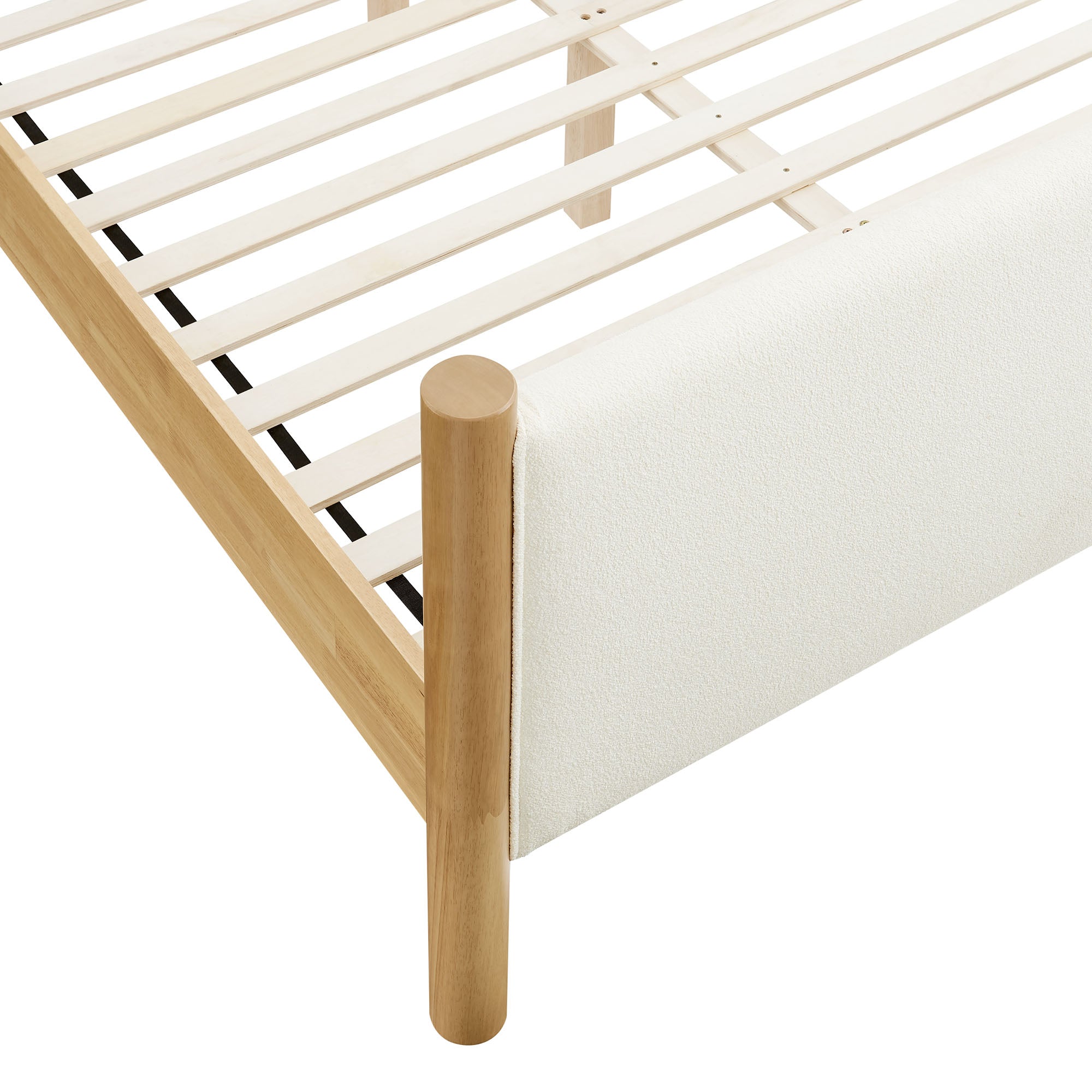 Maven Full Size Boucle Upholstered Platform Bed by Modway - Best Buy Furniture