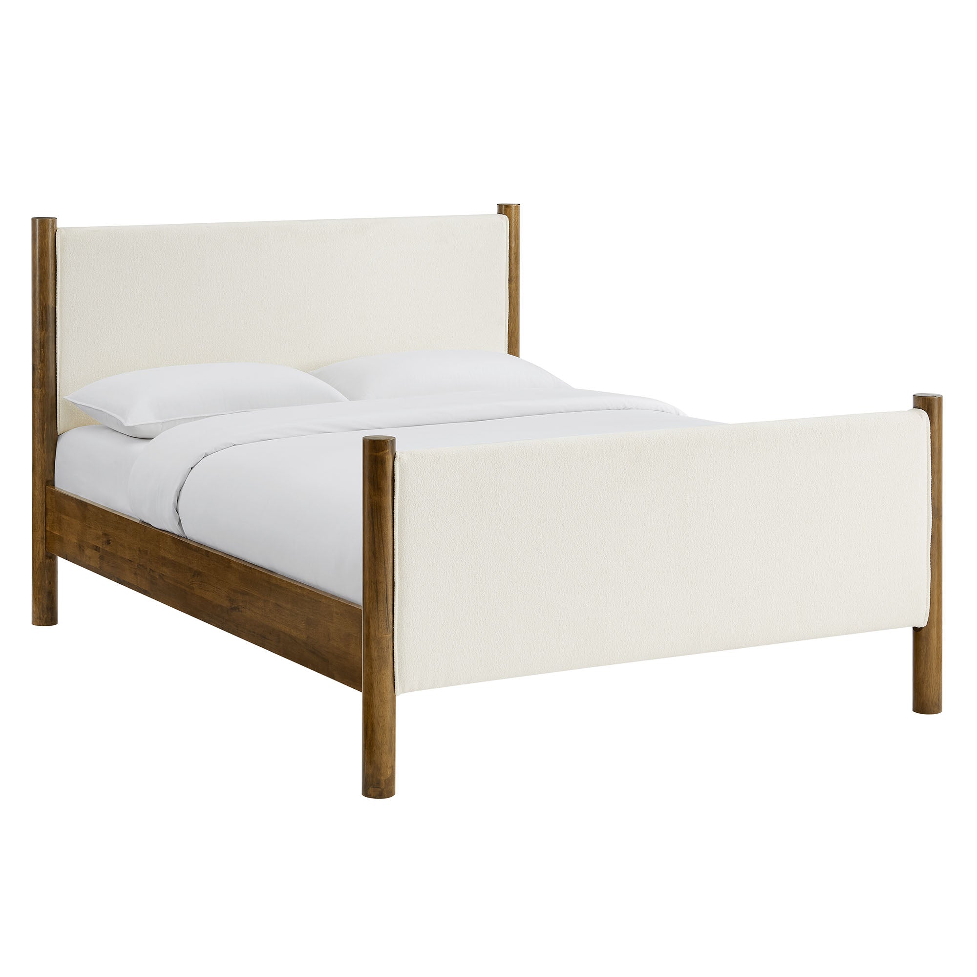 Maven Full Size Boucle Upholstered Platform Bed by Modway - Best Buy Furniture