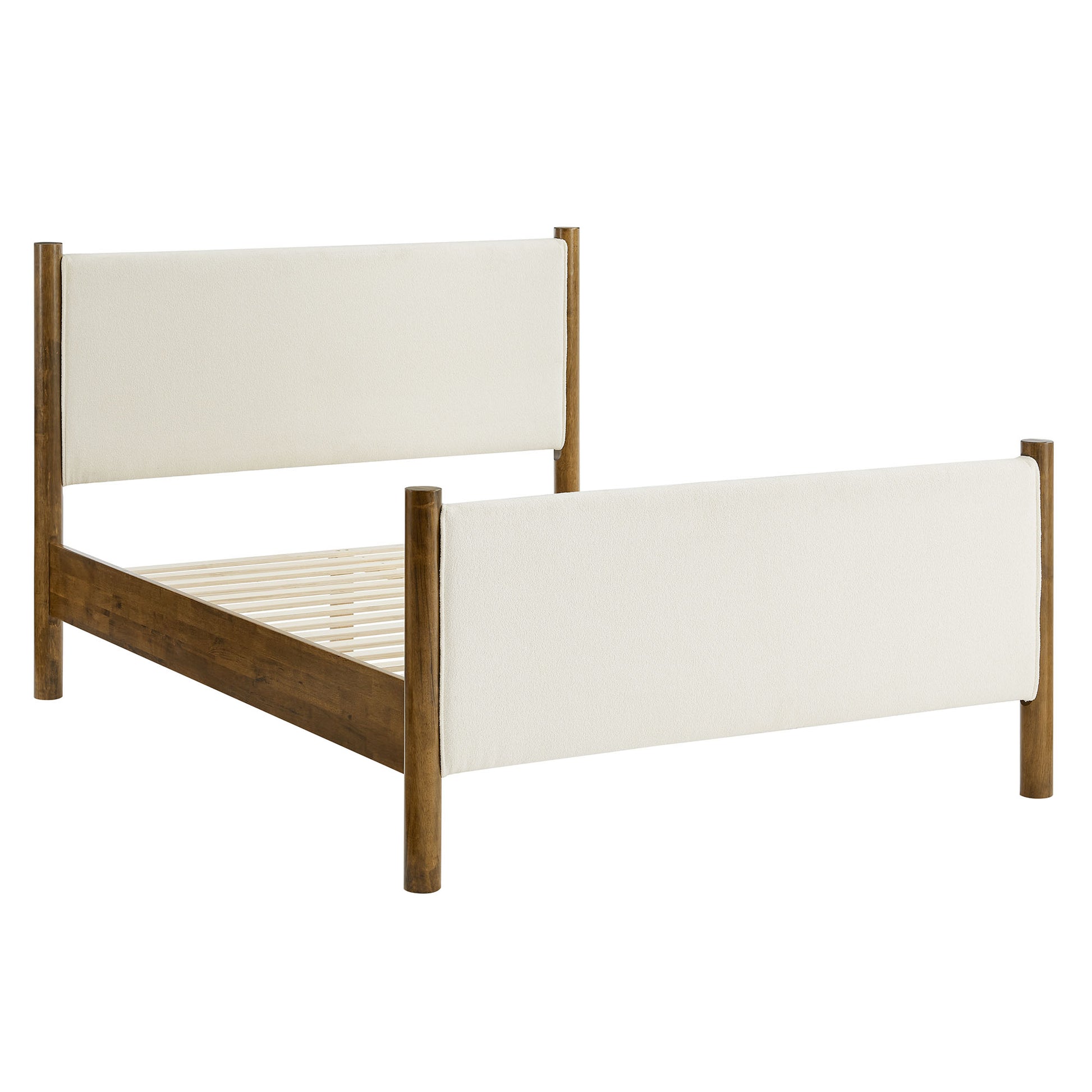 Maven Full Size Boucle Upholstered Platform Bed by Modway - Best Buy Furniture