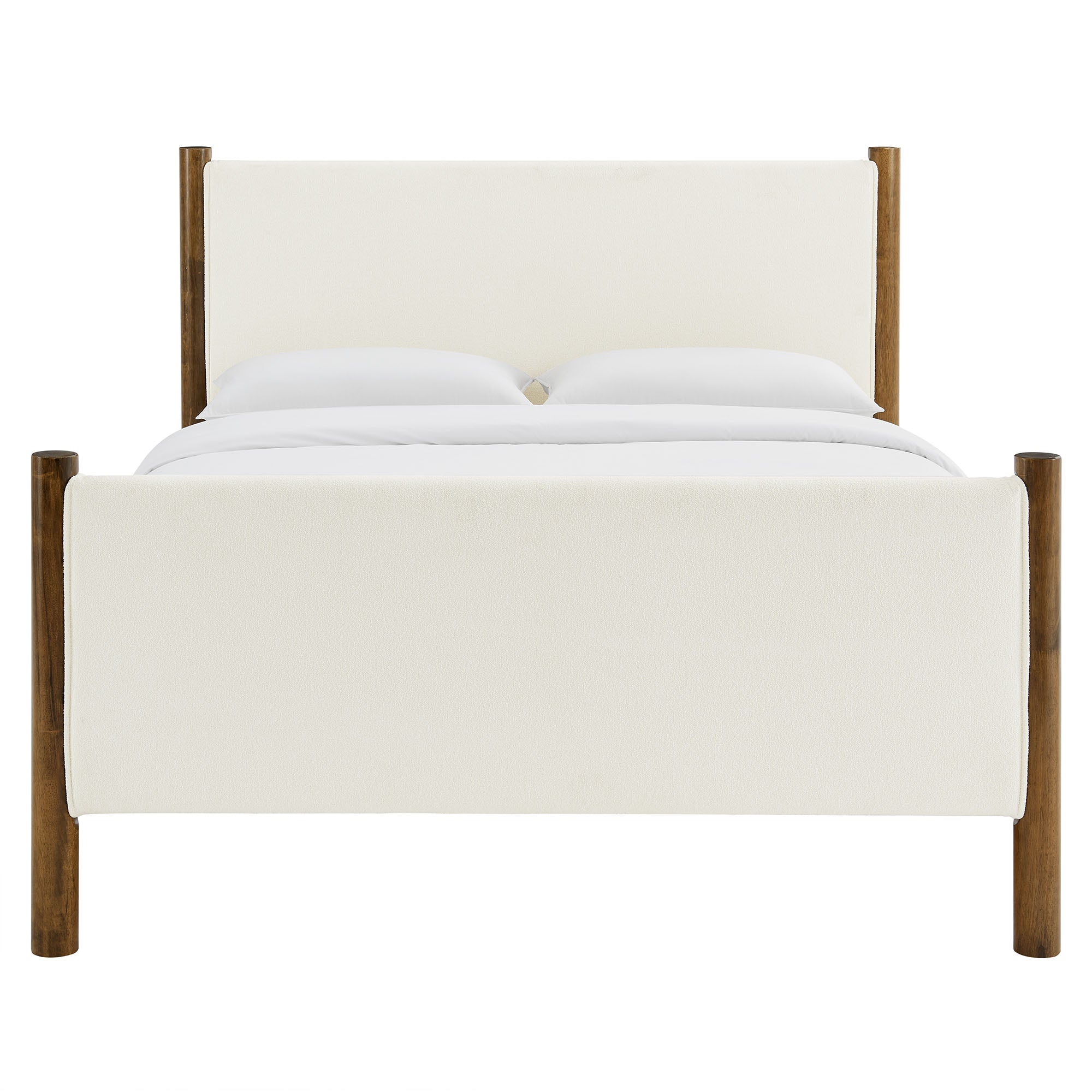 Maven Full Size Boucle Upholstered Platform Bed by Modway - Best Buy Furniture