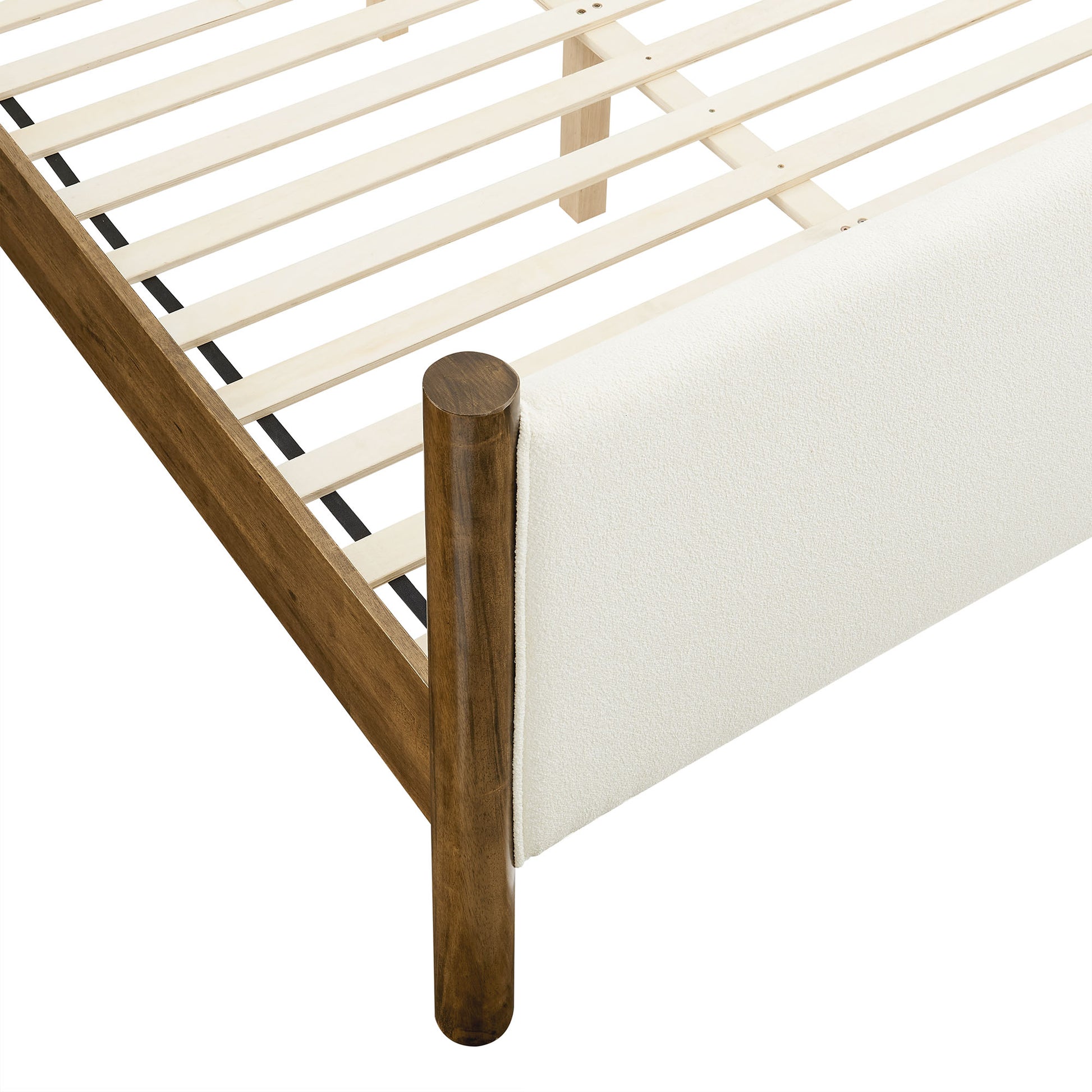 Maven Full Size Boucle Upholstered Platform Bed by Modway - Best Buy Furniture