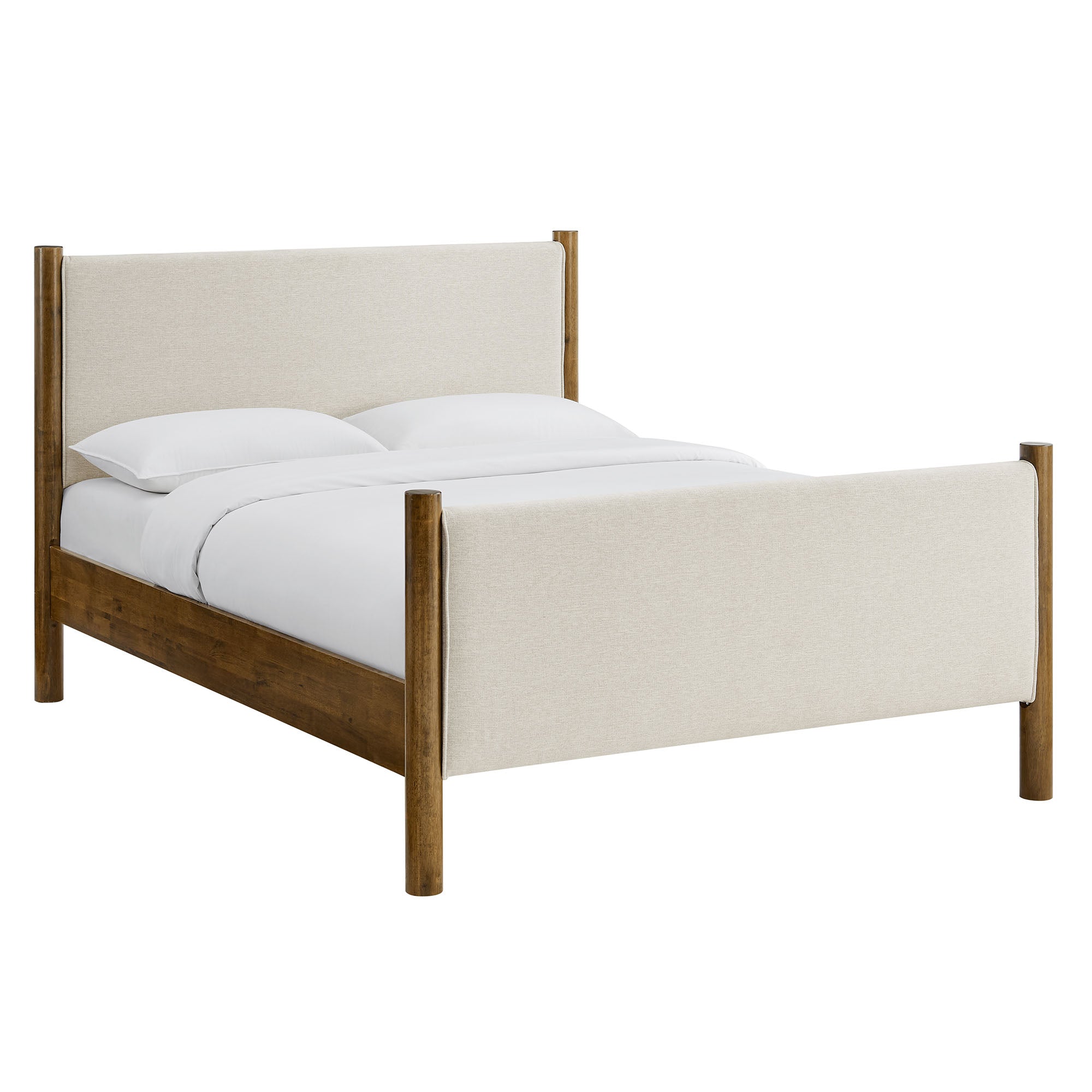 Maven Queen Size Fabric Upholstered Platform Bed by Modway - Best Buy Furniture