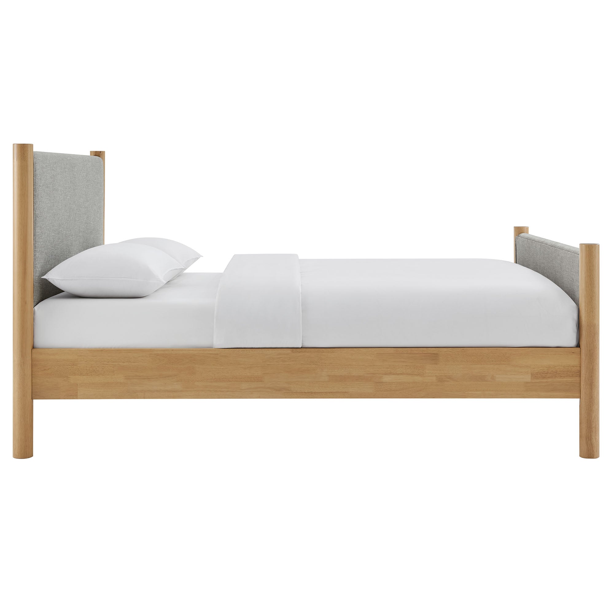 Maven Queen Size Fabric Upholstered Platform Bed by Modway - Best Buy Furniture