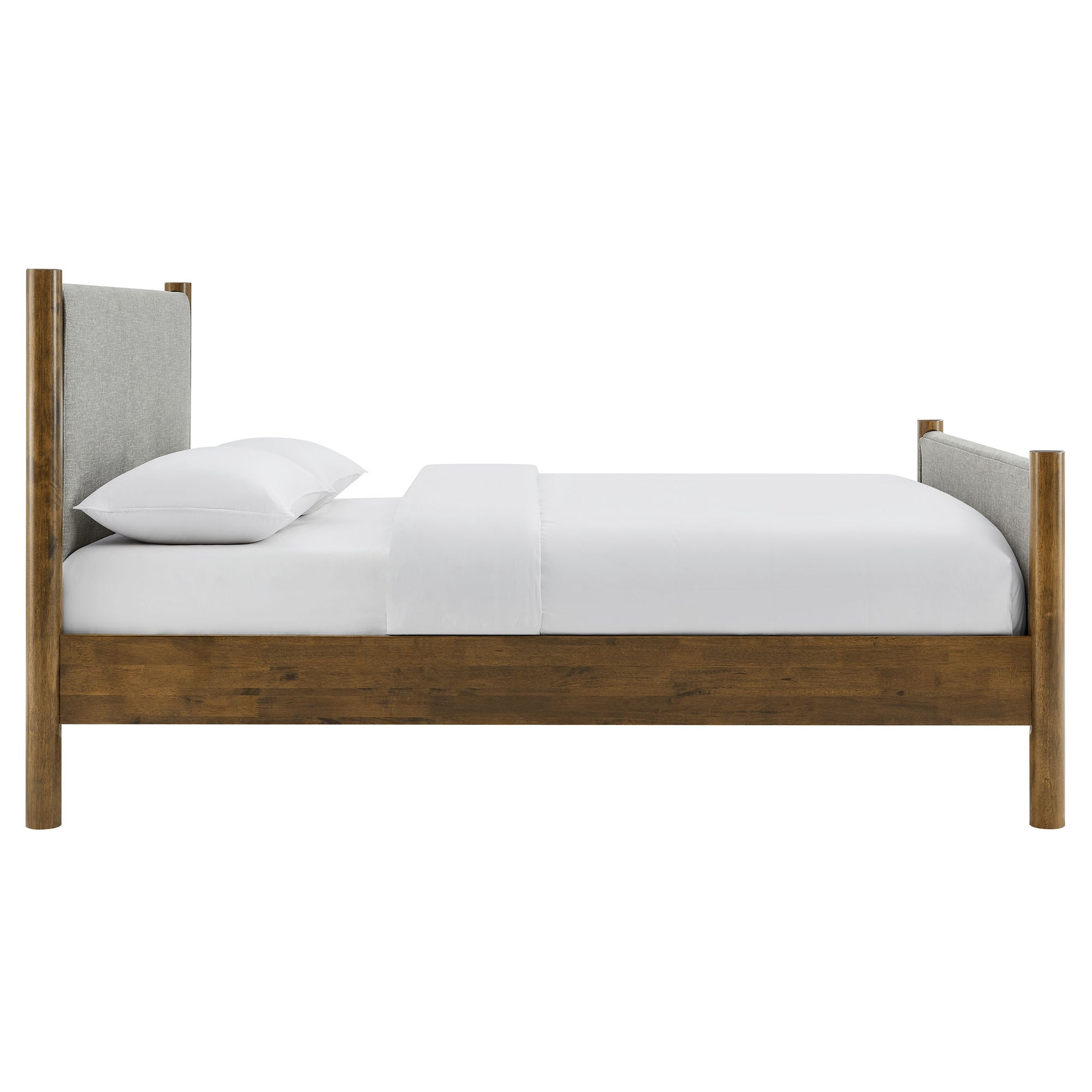 Maven Queen Size Fabric Upholstered Platform Bed by Modway - Best Buy Furniture