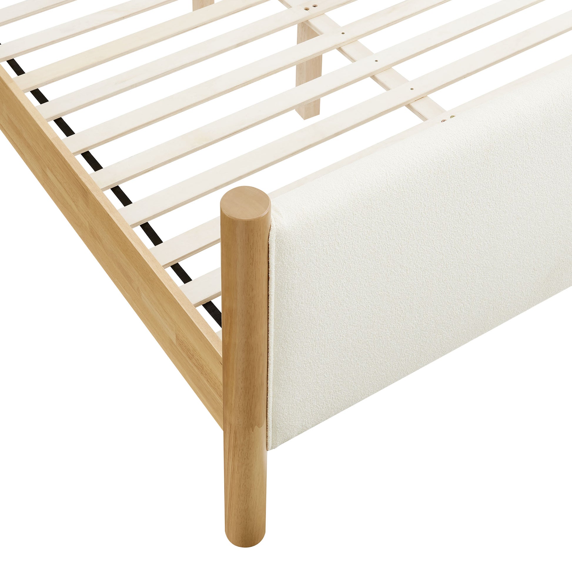 Maven Queen Size Boucle Upholstered Platform Bed by Modway - Best Buy Furniture