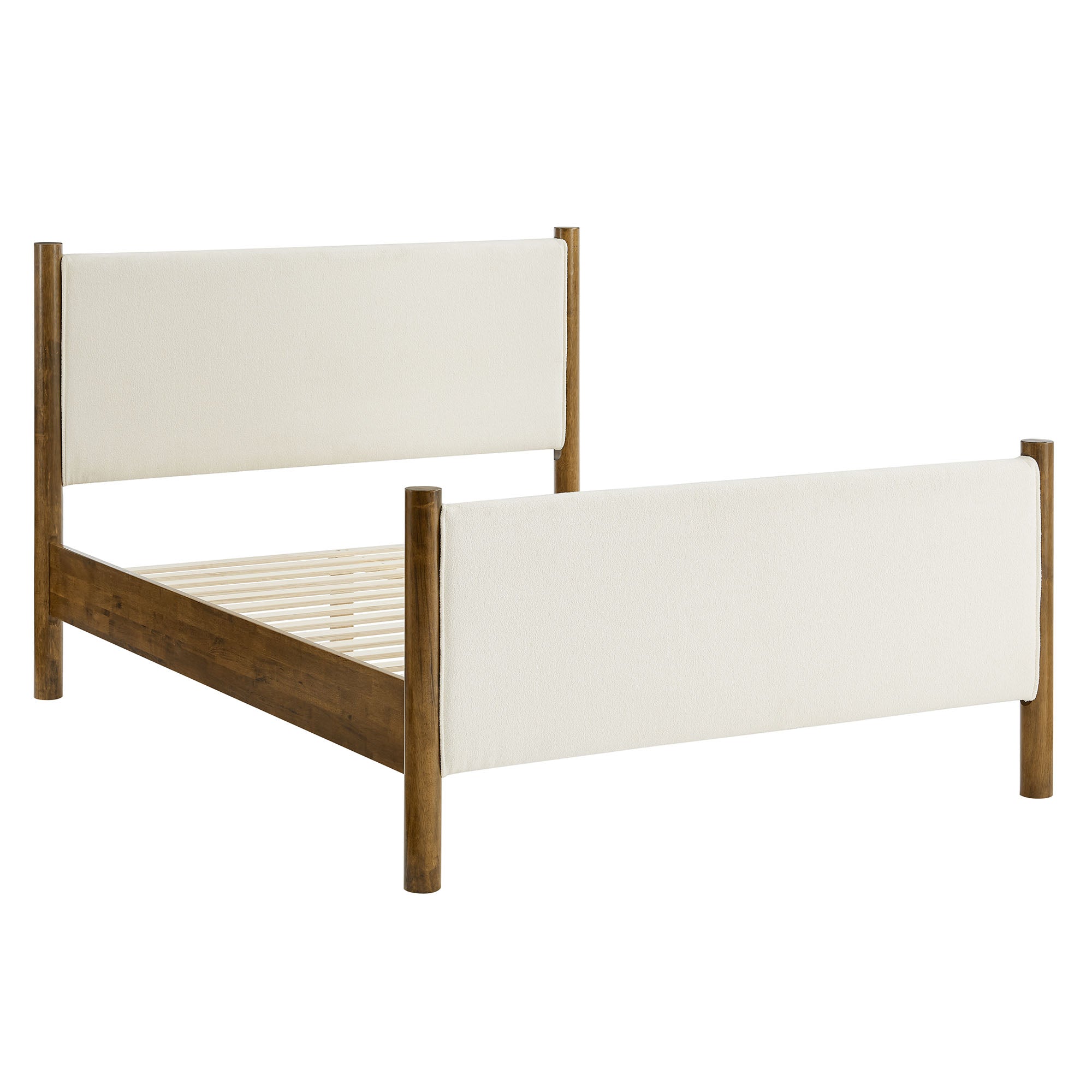 Maven King Size Boucle Upholstered Platform Bed by Modway - Best Buy Furniture