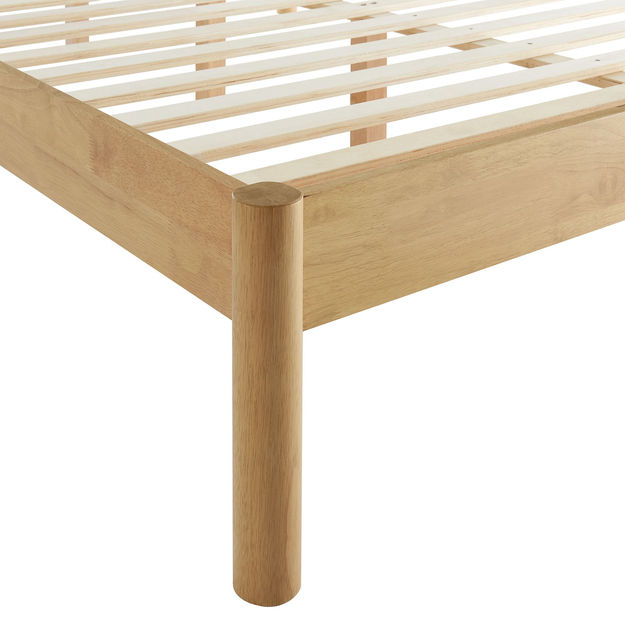 Olea Channel Tufted Boucle Solid Wood King Platform Bed by Modway - Best Buy Furniture