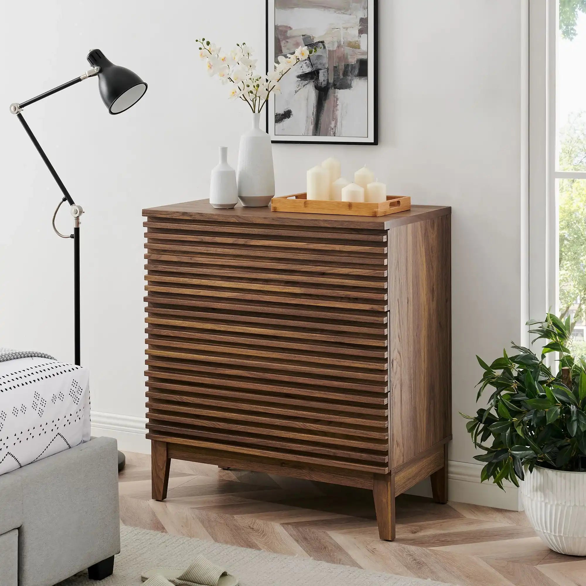 Render Large 3-Drawer Nightstand - Best Buy Furniture