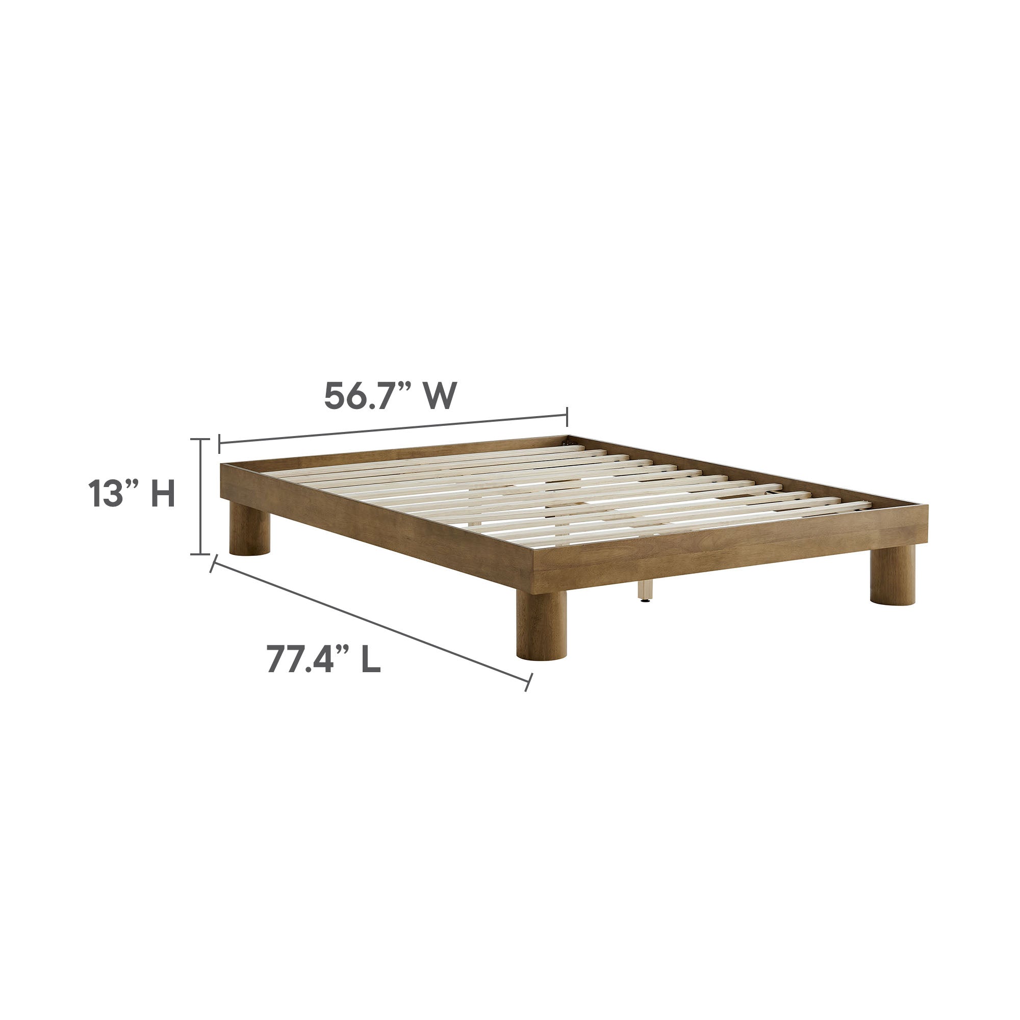 Runa Wood Full Platform Bed by Modway - Best Buy Furniture