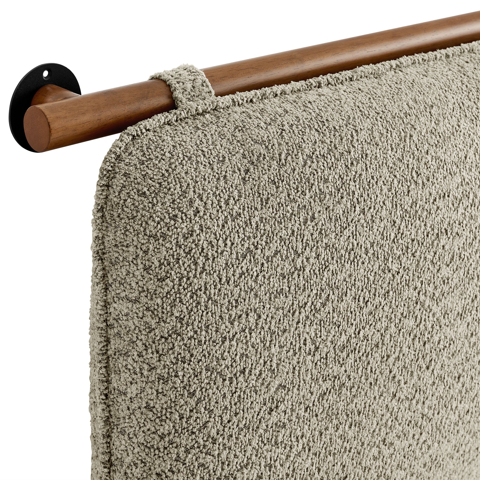 Anela Wall-Mounted Chenille Upholstered Full Headboard by Modway - Best Buy Furniture