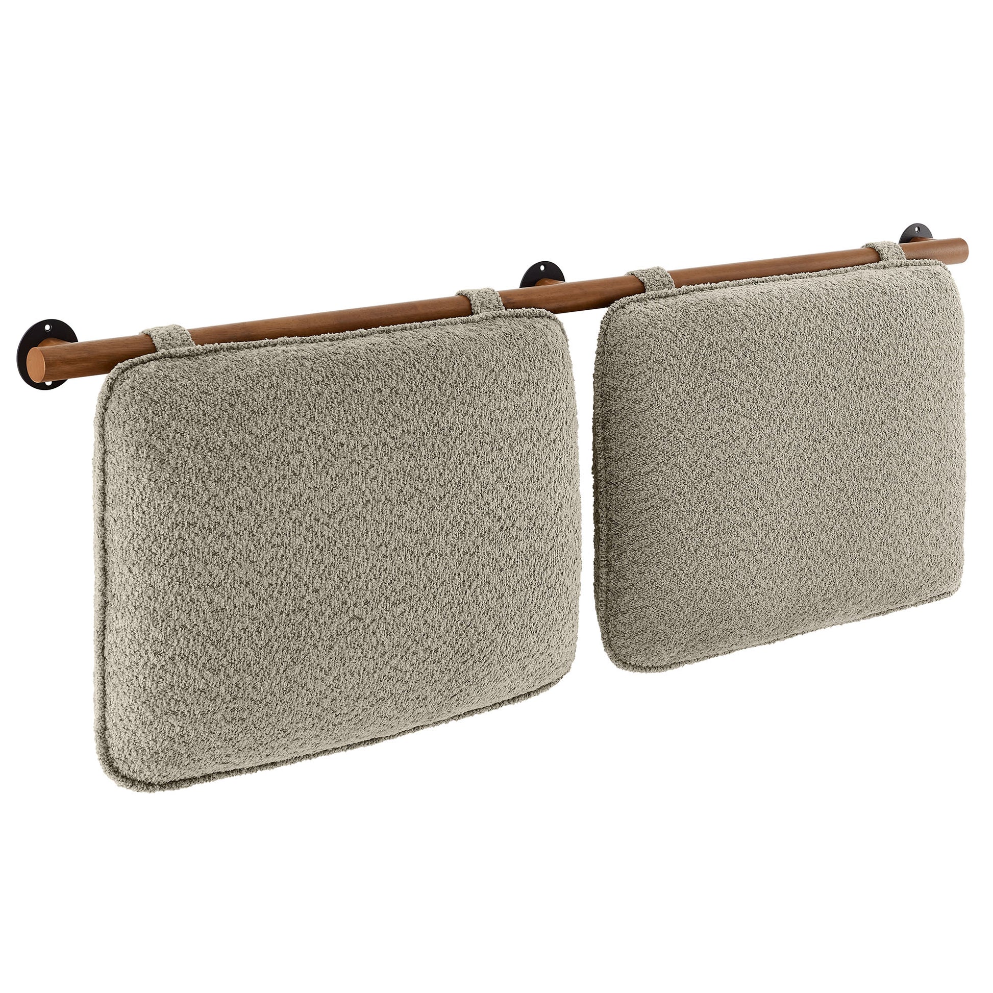 Anela Wall-Mounted Chenille Upholstered King Size Headboard by Modway - Best Buy Furniture