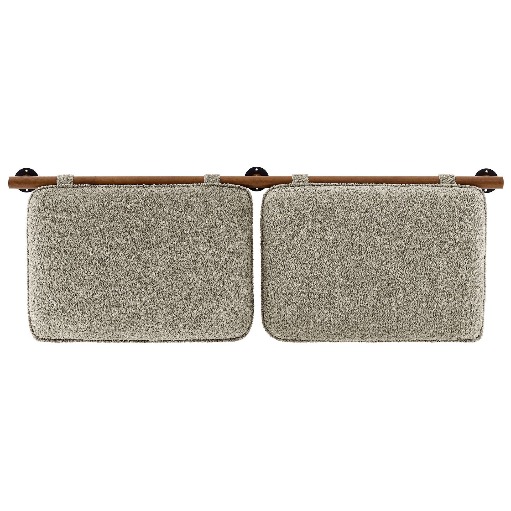 Anela Wall-Mounted Chenille Upholstered King Size Headboard by Modway - Best Buy Furniture