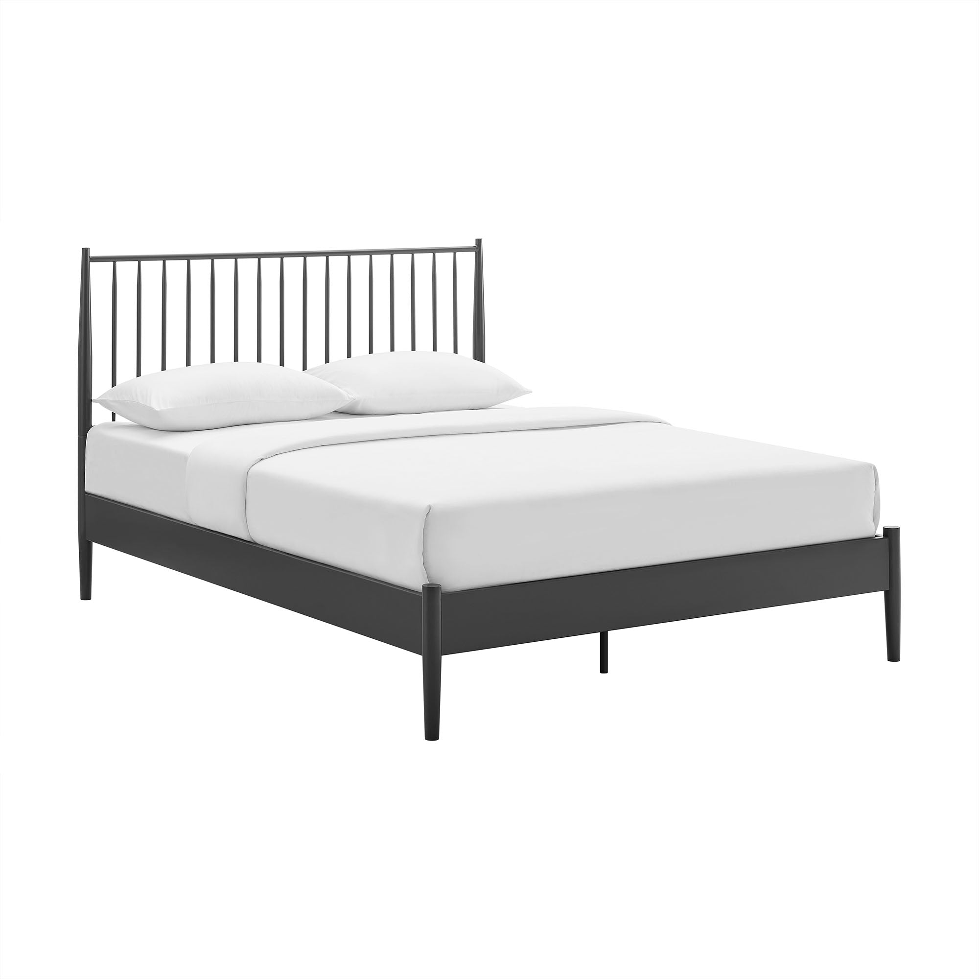 Adair Spindle Metal Queen Platform Bed by Modway - Best Buy Furniture