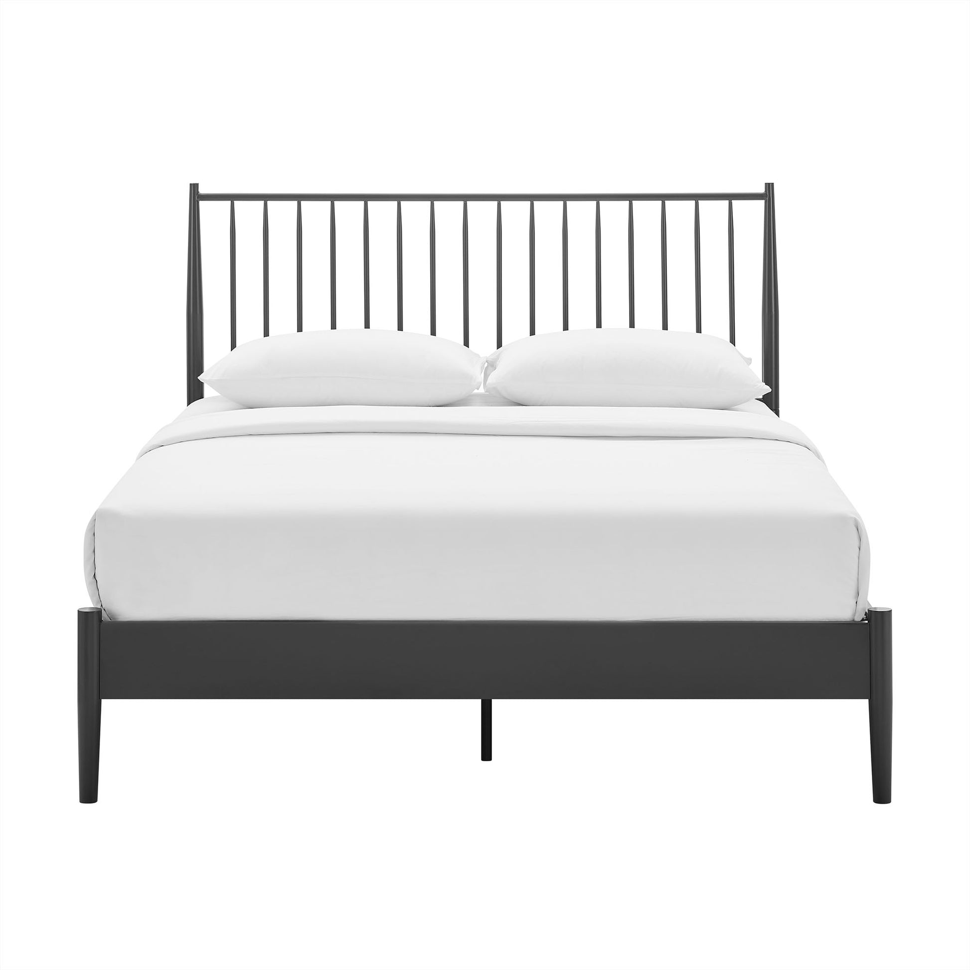 Adair Spindle Metal Queen Platform Bed by Modway - Best Buy Furniture